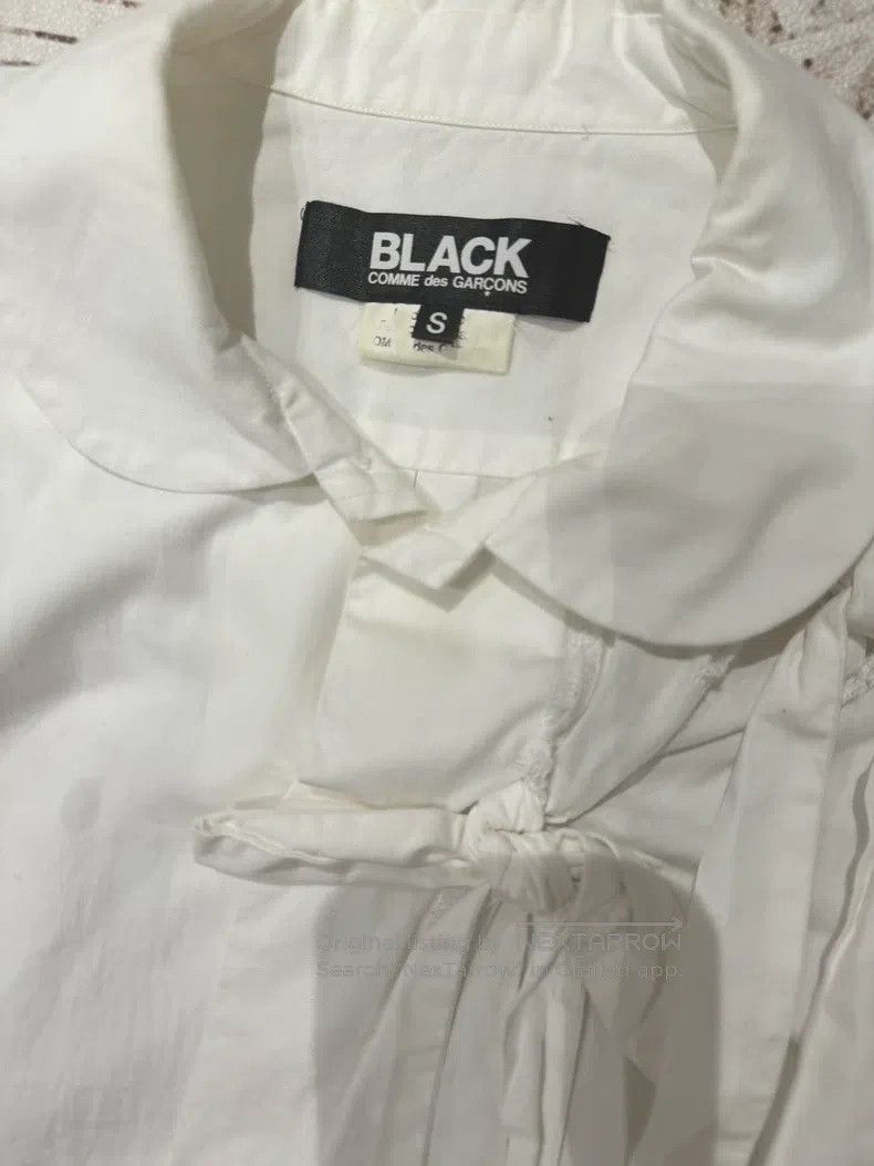 Comme des Garcons Comme Des Garcons Vintage White Bow Tie Shirt with Butterf Size S / US 4 / IT 40 - 3 Thumbnail
