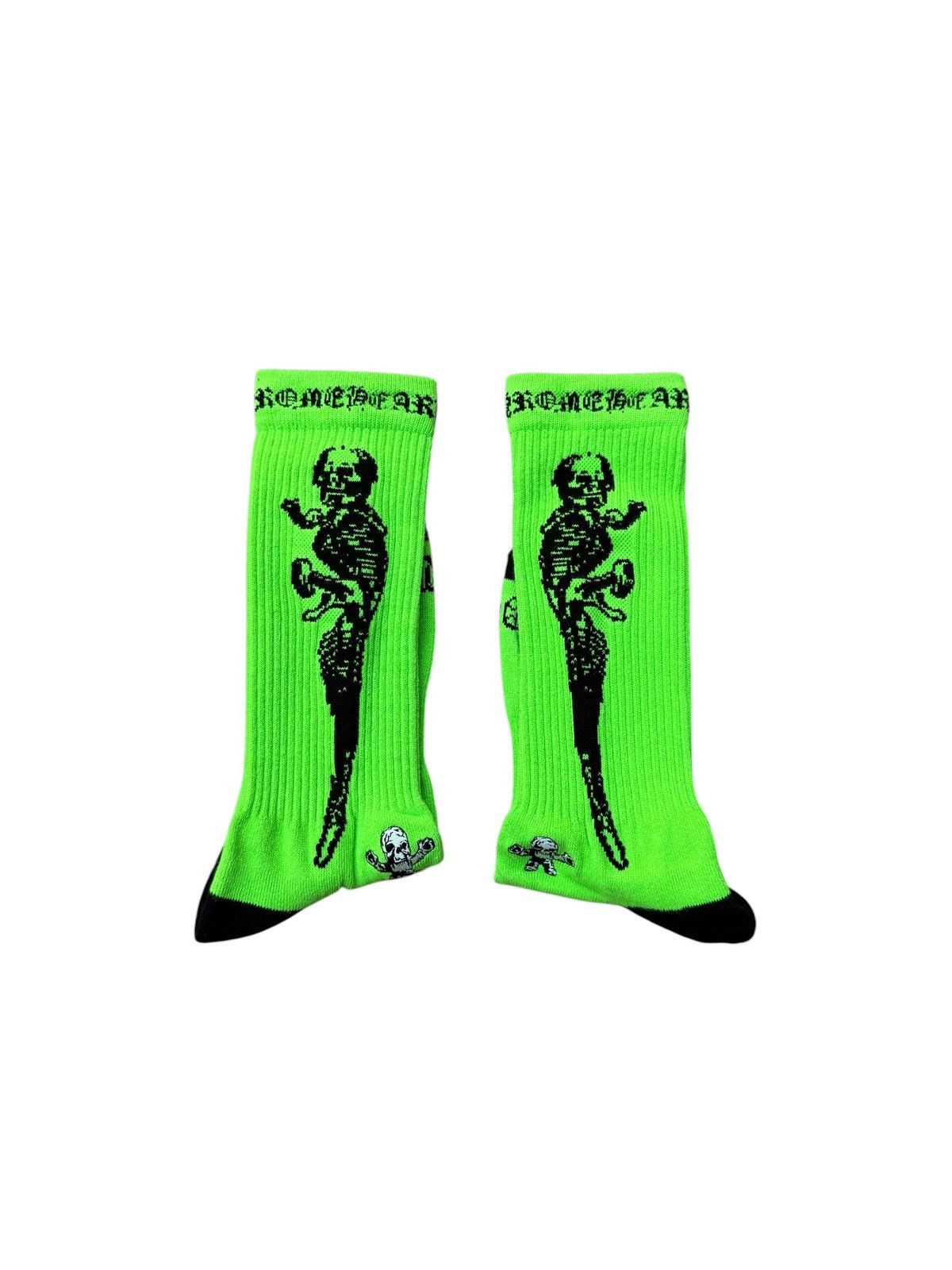 Chrome Hearts Chrome Heart Foti Socks Size ONE SIZE - 5 Thumbnail