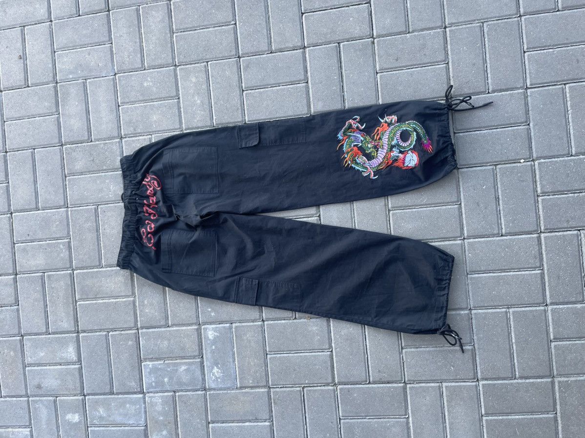 Christian Audigier × Designer × Ed Hardy Ed Hardy x Urban Outfitters cargo pants vintage y2k drain Size 27" / US 4 / IT 40 - 4 Thumbnail