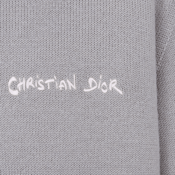 Dior o1w1db10525 443M65 Tag Sweater in Gray Size US M / EU 48-50 / 2 - 3 Thumbnail