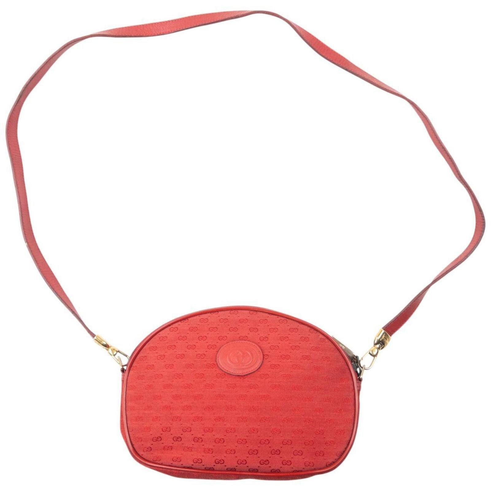 Gucci Vintage 80s Gucci Monogram Crossbody Bag Size ONE SIZE - 2 Thumbnail