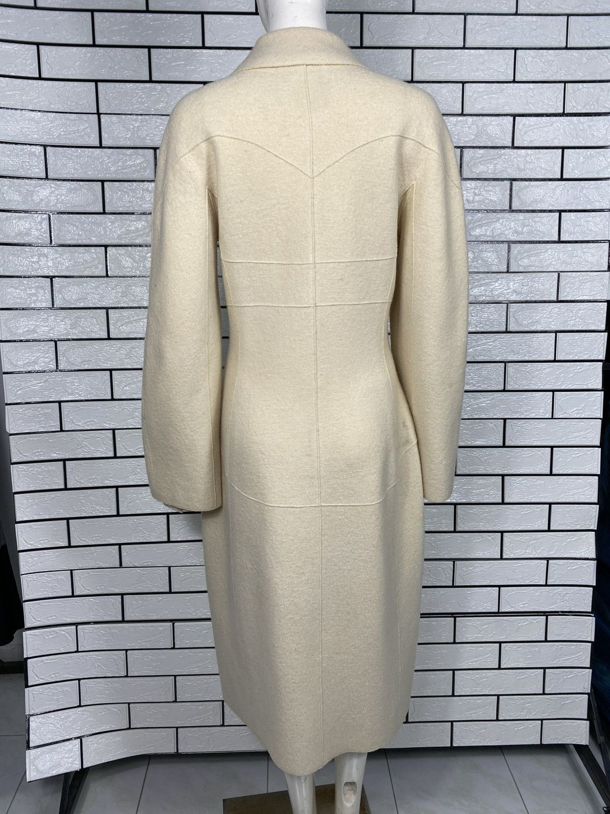 Chanel 🔥VINTAGE LONG JACKET DRESS BUTTON CHANEL WOOL Size XS / US 0-2 / IT 36-38 - 25 Thumbnail