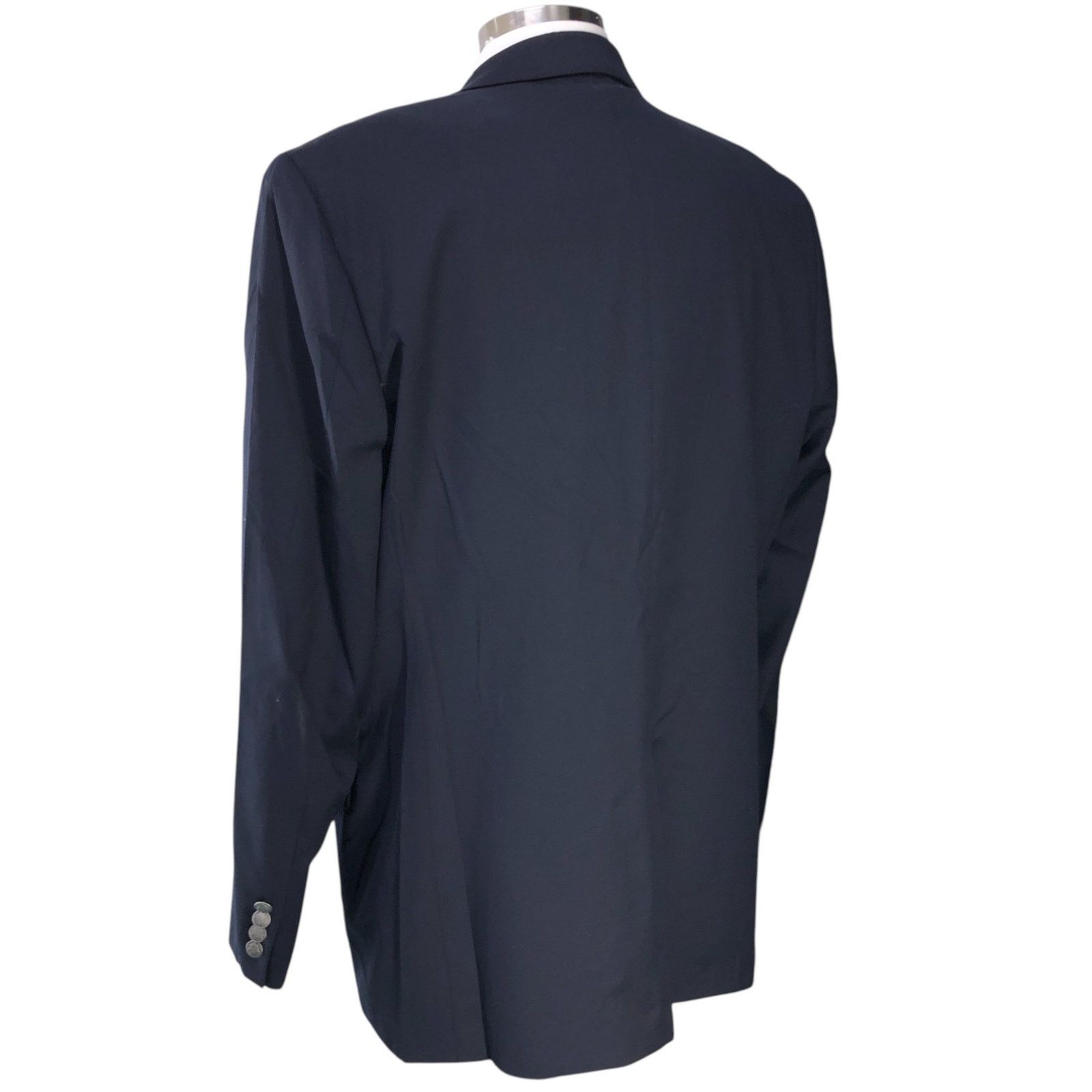 Michael Kors Michael Kors Size 46L Blazer Classic Navy Gold Metal Button Size 46L - 8 Thumbnail