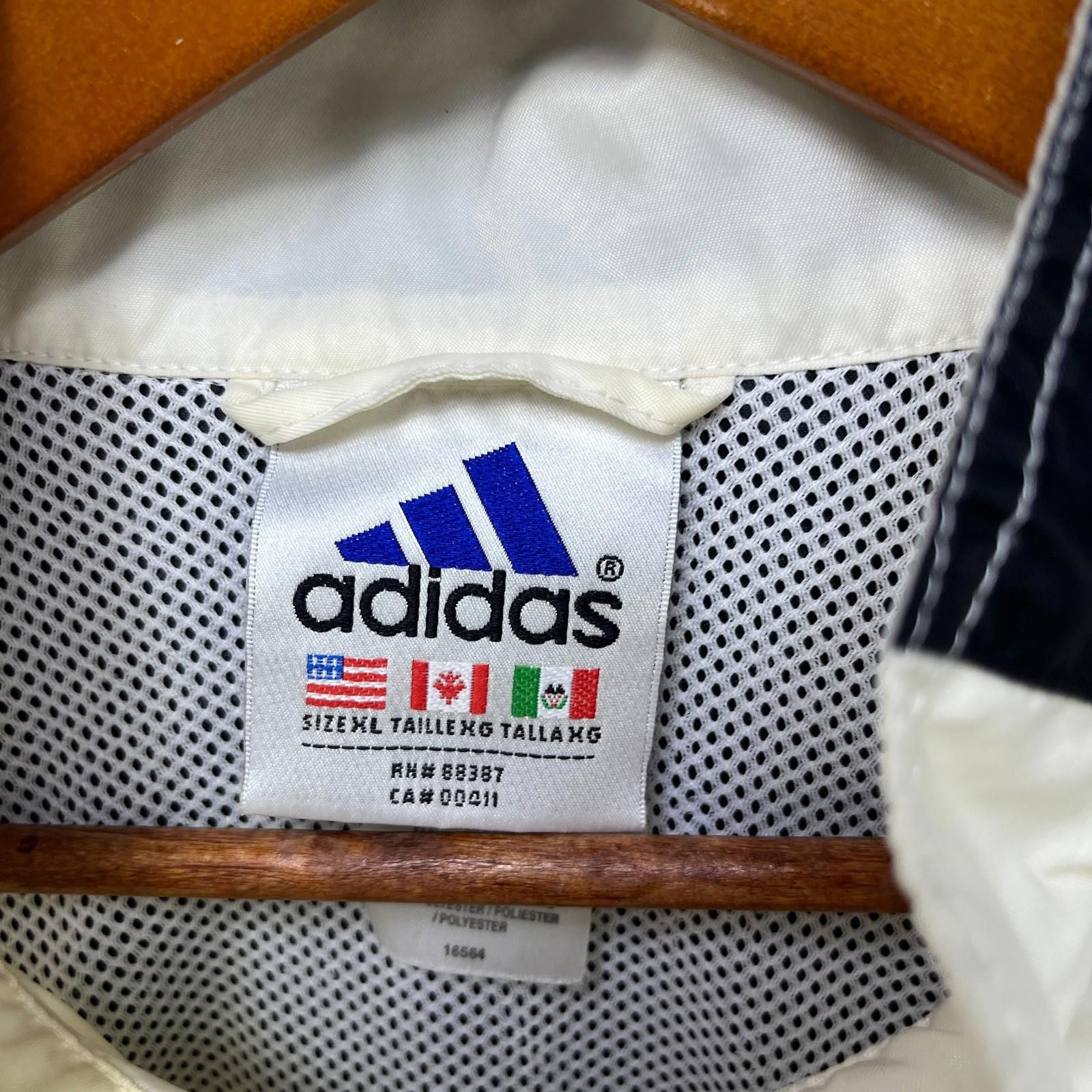 Adidas Vintage 90s Adidas EQT Windbreaker Jacket XL Size US XL / EU 56 / 4 - 10 Thumbnail