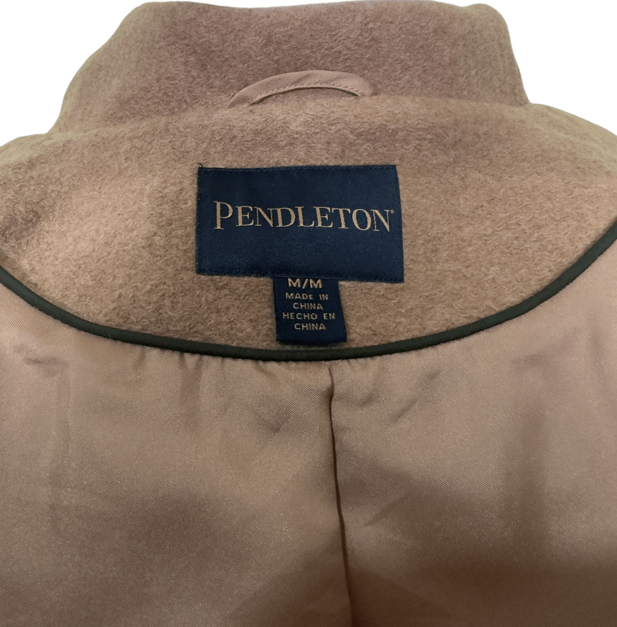 Pendleton Wool blend Topper Coat Lined Camel Size M / US 6-8 / IT 42-44 - 6 Thumbnail