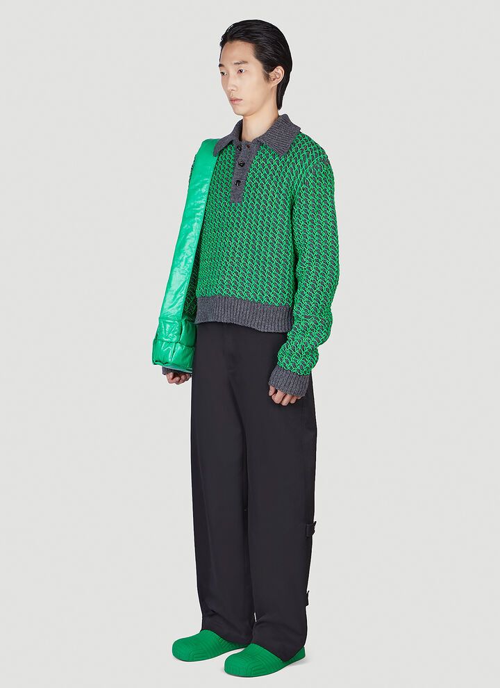 Bottega Veneta o1loc1c0324 708699 Jumper in Green Size US S / EU 44-46 / 1 - 2 Thumbnail