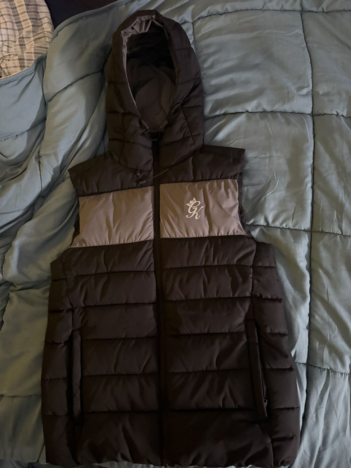 Other Black and grey GymKing sleeveless jacket, Size US M / EU 48-50 / 2 - 2 Thumbnail