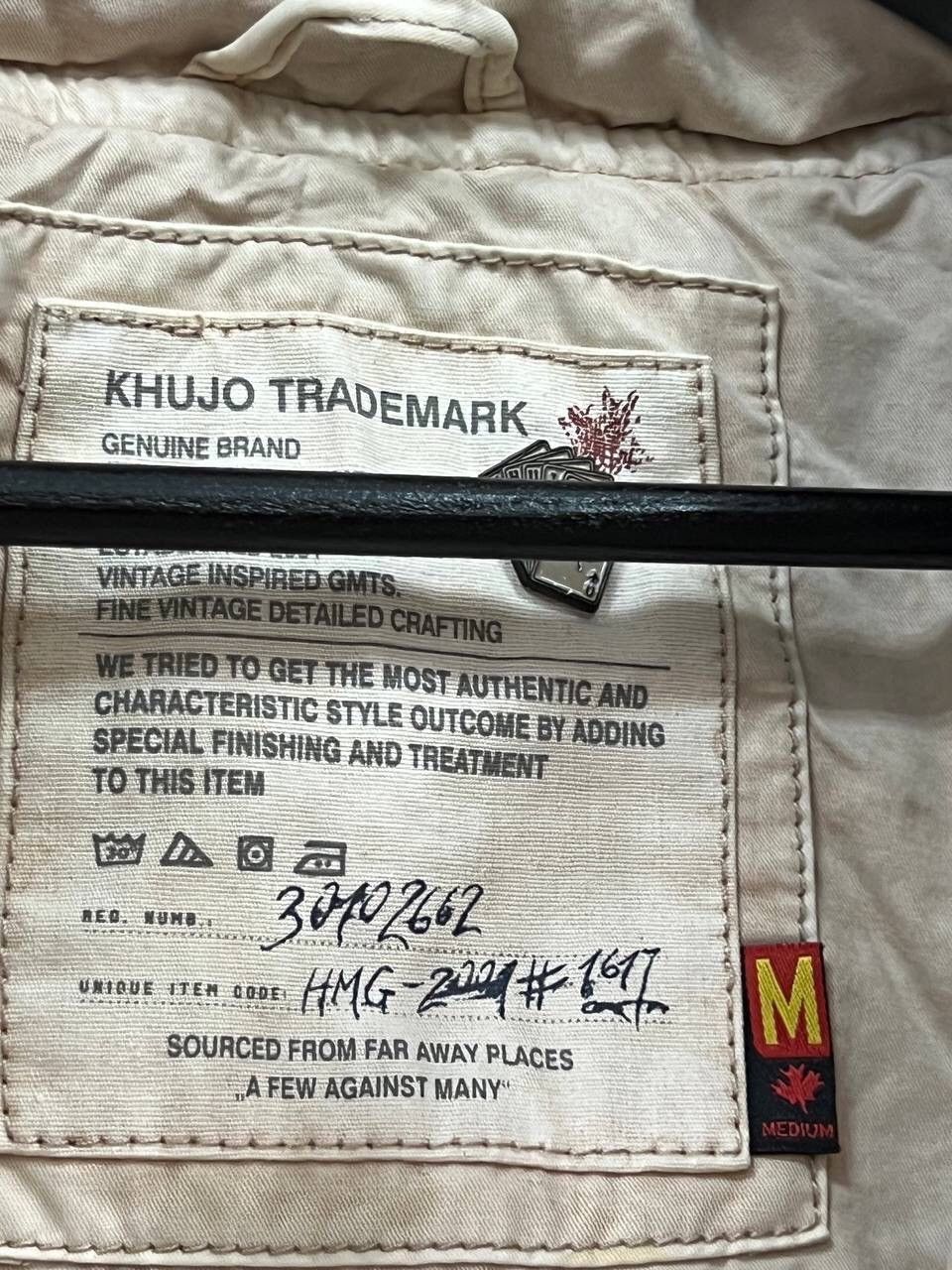 Vintage × khujo Khujo Washed Distressed Y2K Bondage Retro Jacket Size M / US 6-8 / IT 42-44 - 8 Thumbnail