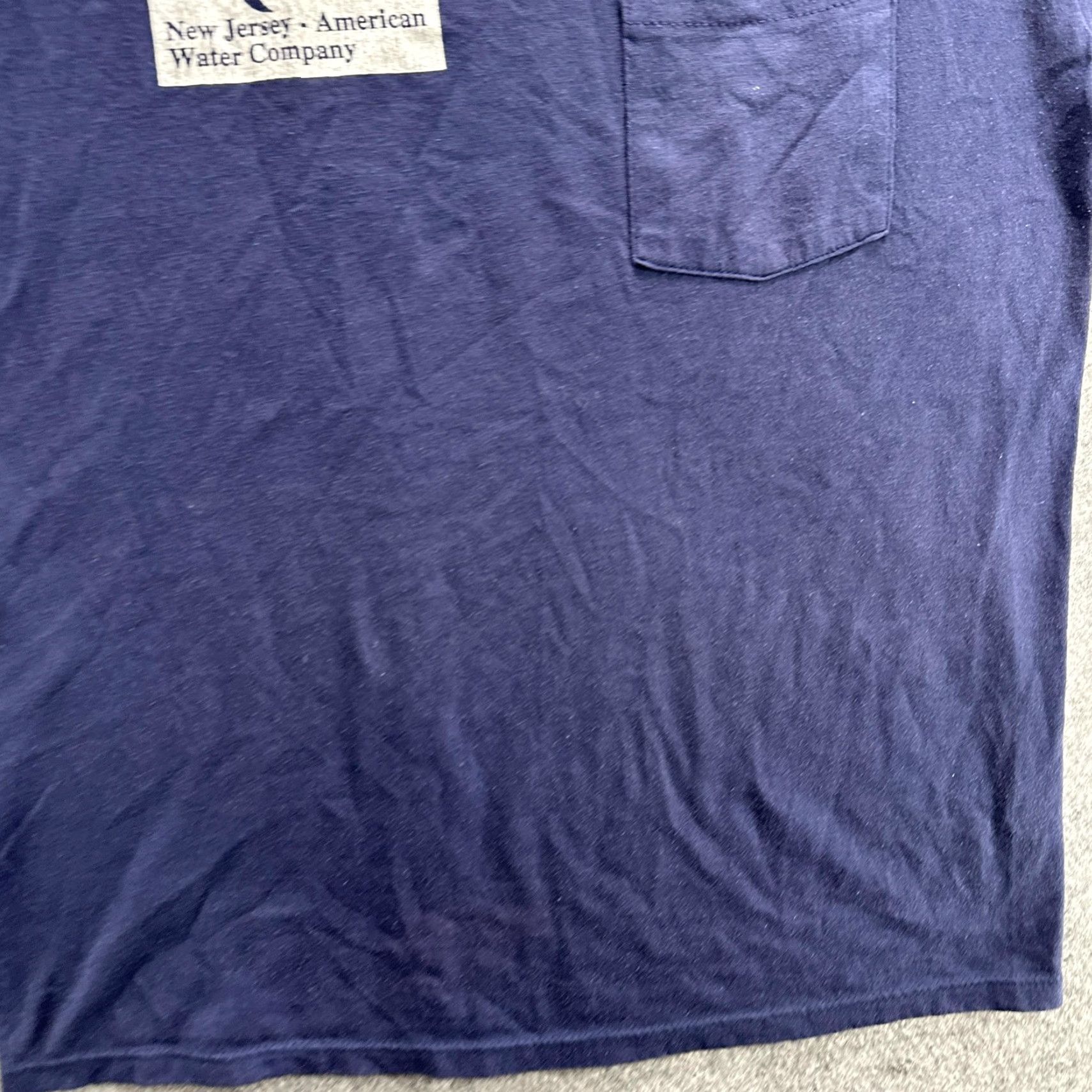 Jerzees VINTAGE New Jersey American Water Company Shirt Mens Large Pocket Jerzees 90s Size US XL / EU 56 / 4 - 5 Thumbnail