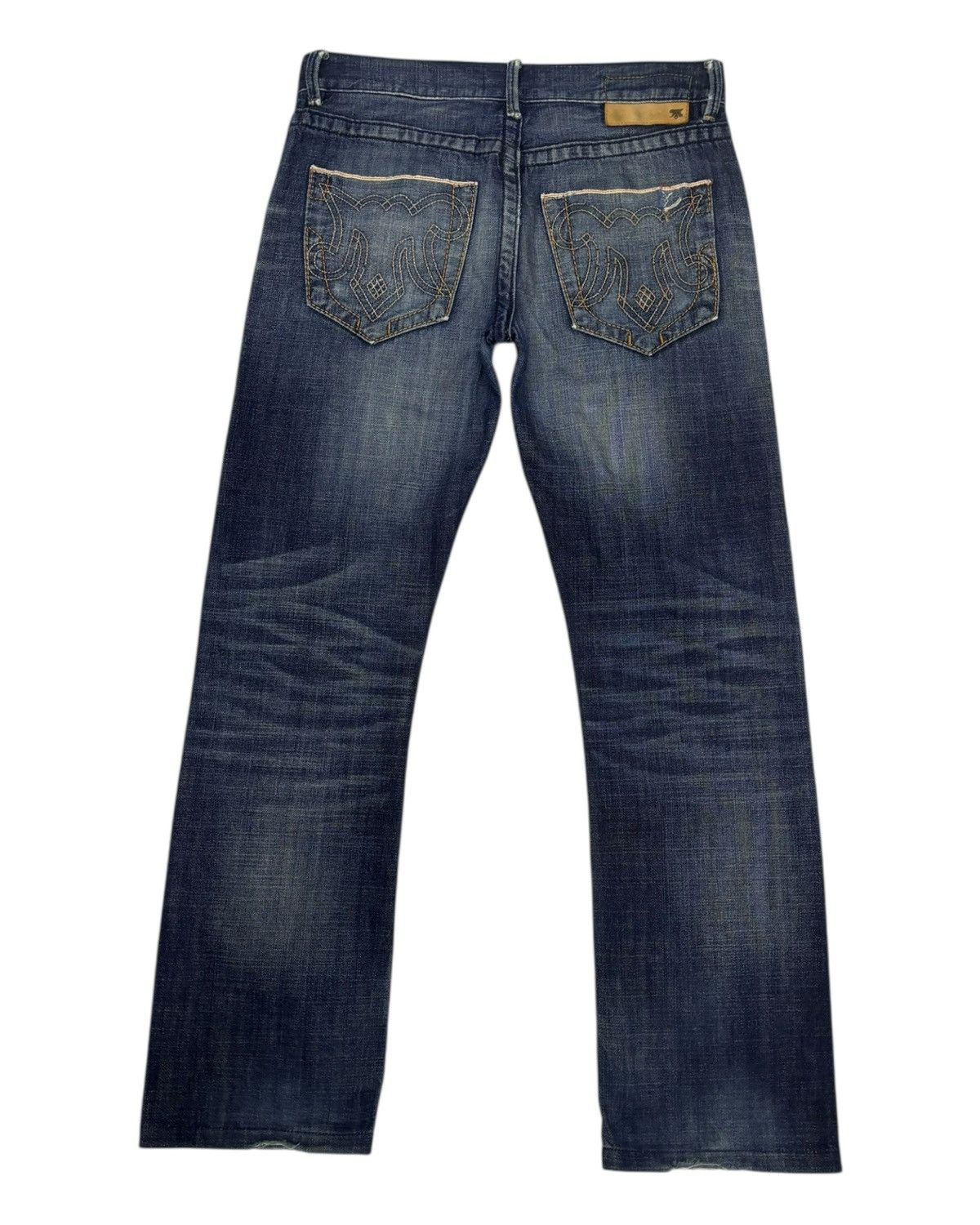Kapital VINTAGE MEK DENIM SELVEDGE JEANS DENIM IF SIX WAS NINE Size US 34 / EU 50 - 5 Thumbnail