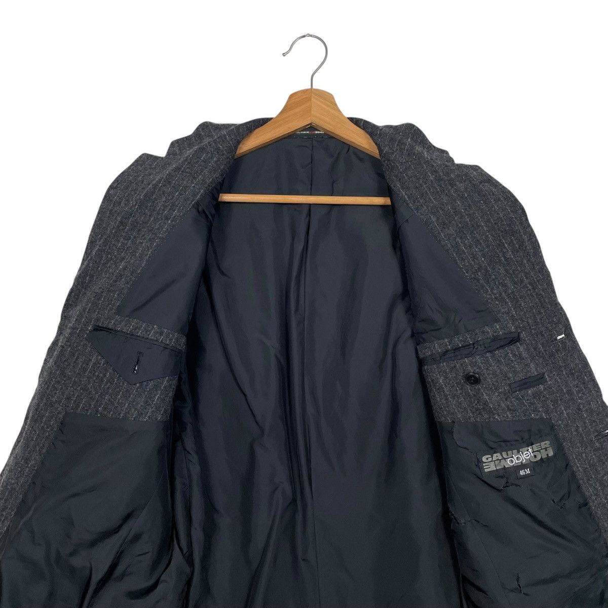 Jean Paul Gaultier Jean Paul Gaultier Homme Objet Stripe Casual Jacket Size US S / EU 44-46 / 1 - 12 Thumbnail