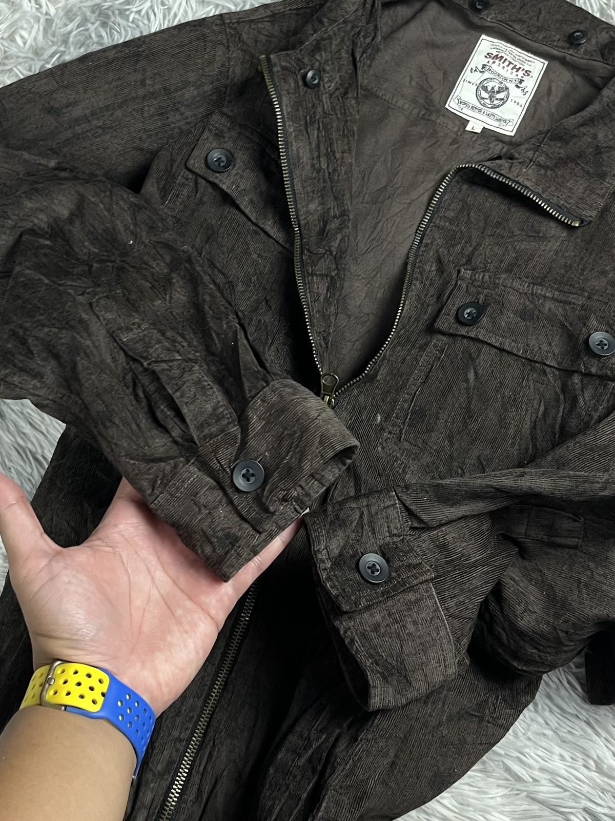 Smith's American Vintage Smith‘s American Corduroy Zipper Jacket Size US L / EU 52-54 / 3 - 9 Thumbnail