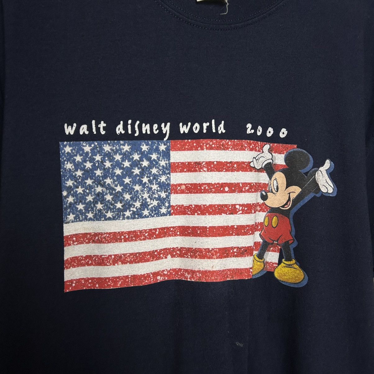 Disney Vintage Disney Mickey Mouse 2000 cartoon usa tee Size US M / EU 48-50 / 2 - 2 Thumbnail