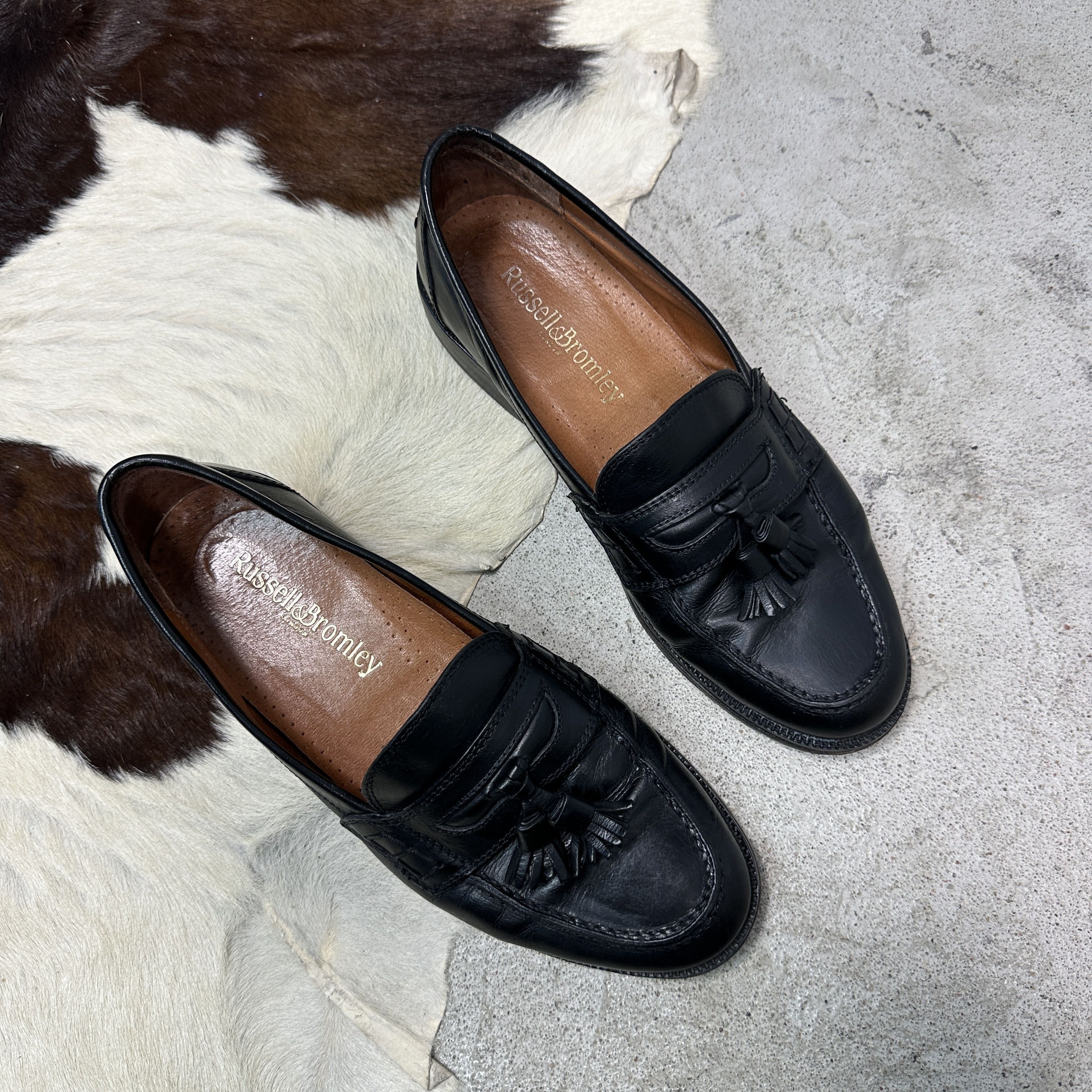Russell & Bromley Vintage Avant Garde Leather Elegant Russel & Broomley Y2K Size US 9 / EU 42 - 3 Thumbnail