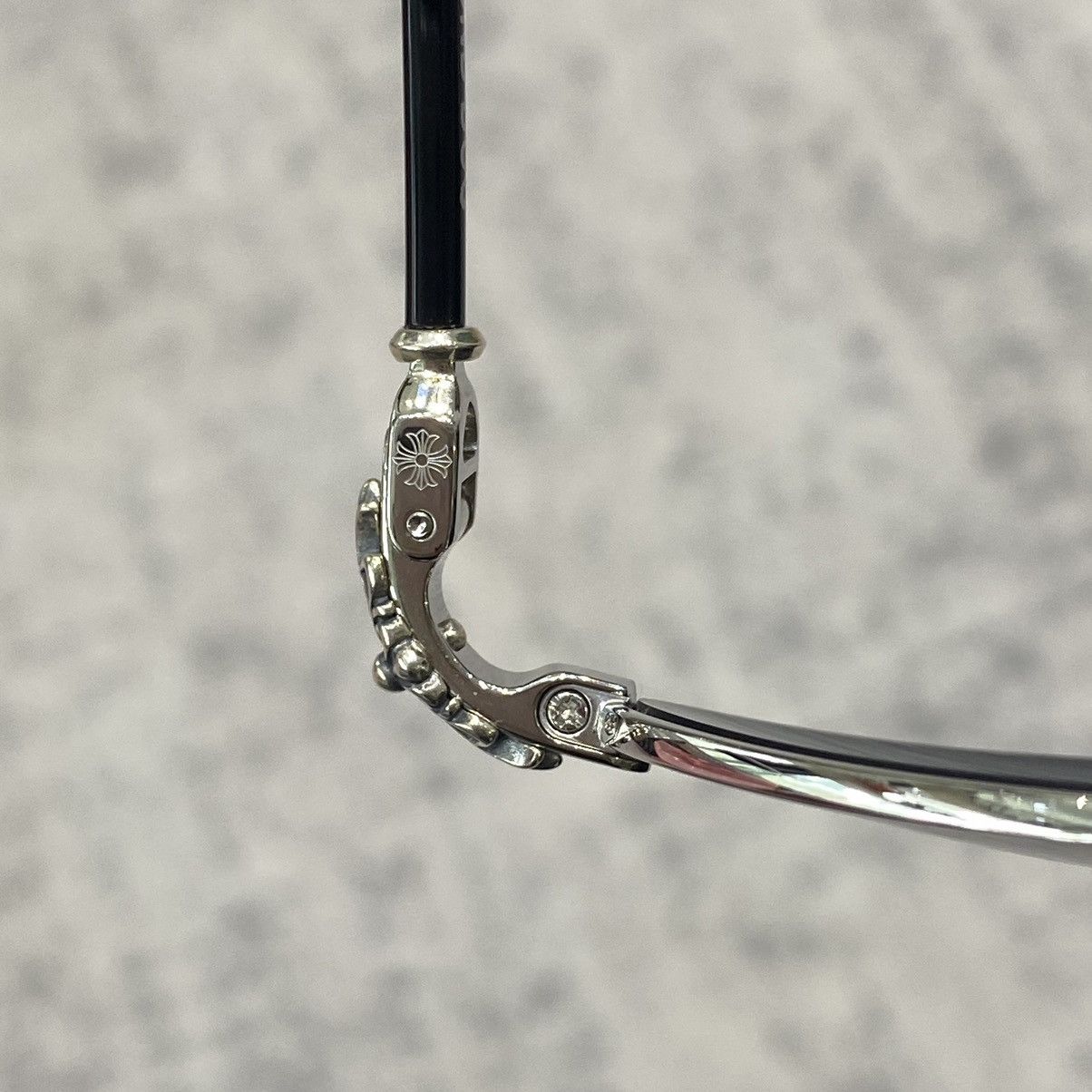 Chrome Hearts CHROME HEARTS DIAMOND DOG Shiny Silver/Black Size ONE SIZE - 19 Thumbnail