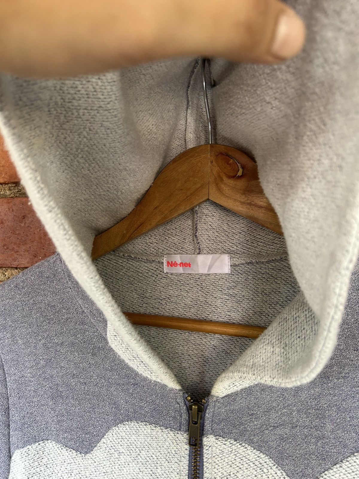 Ne-Net NE NET ISSEY MIYAKE ZIPPER HOODIE Size US M / EU 48-50 / 2 - 6 Thumbnail