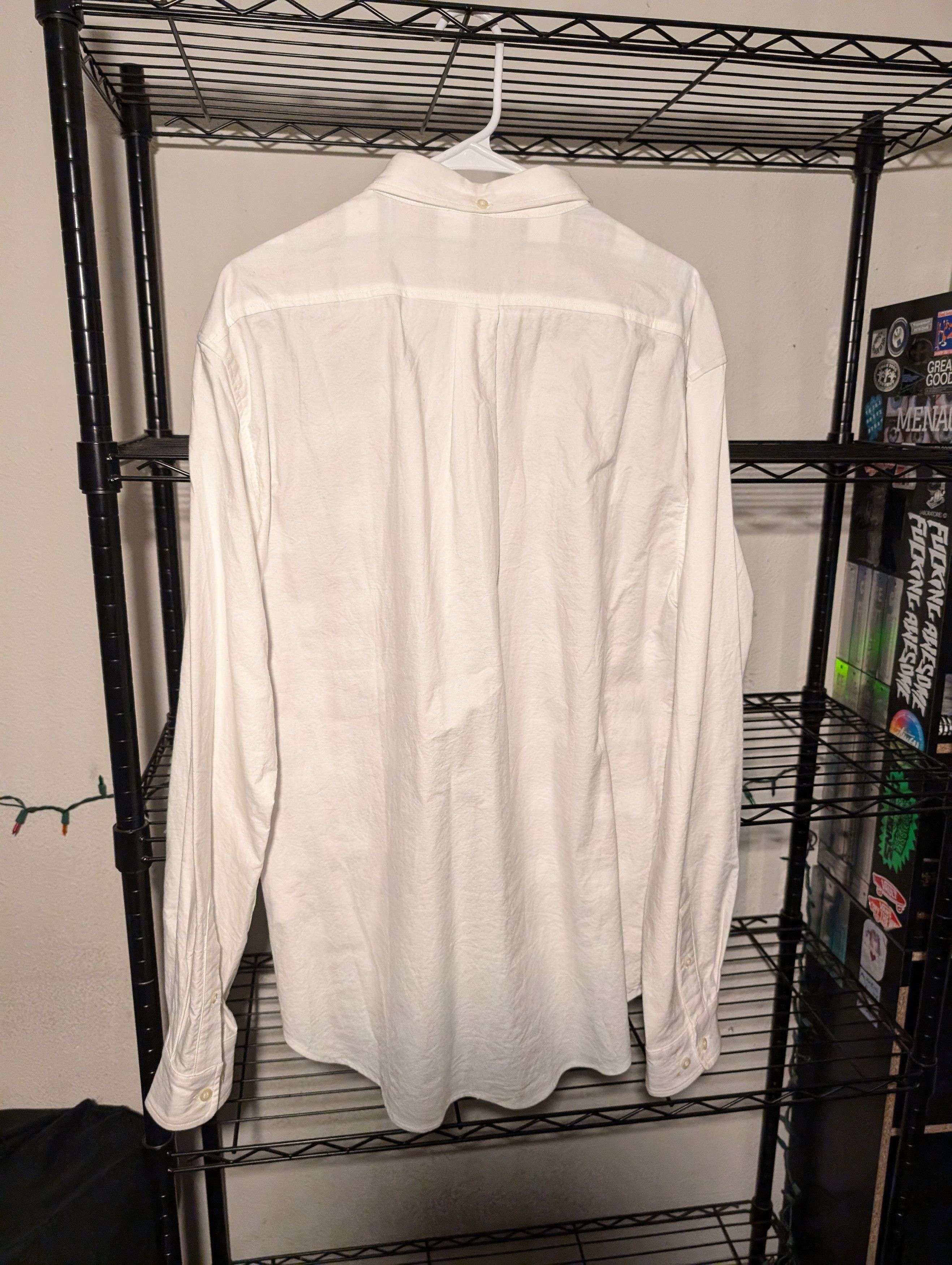 Palace Palace Spring 23 Check Panel Chambray Shirt Size US XL / EU 56 / 4 - 3 Thumbnail
