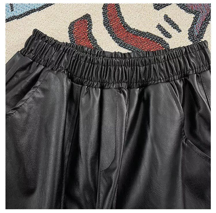 Japanese Brand × Vintage Hip Hop Multi-Pocket Leather Pants for Men Size US 30 / EU 46 - 7 Thumbnail