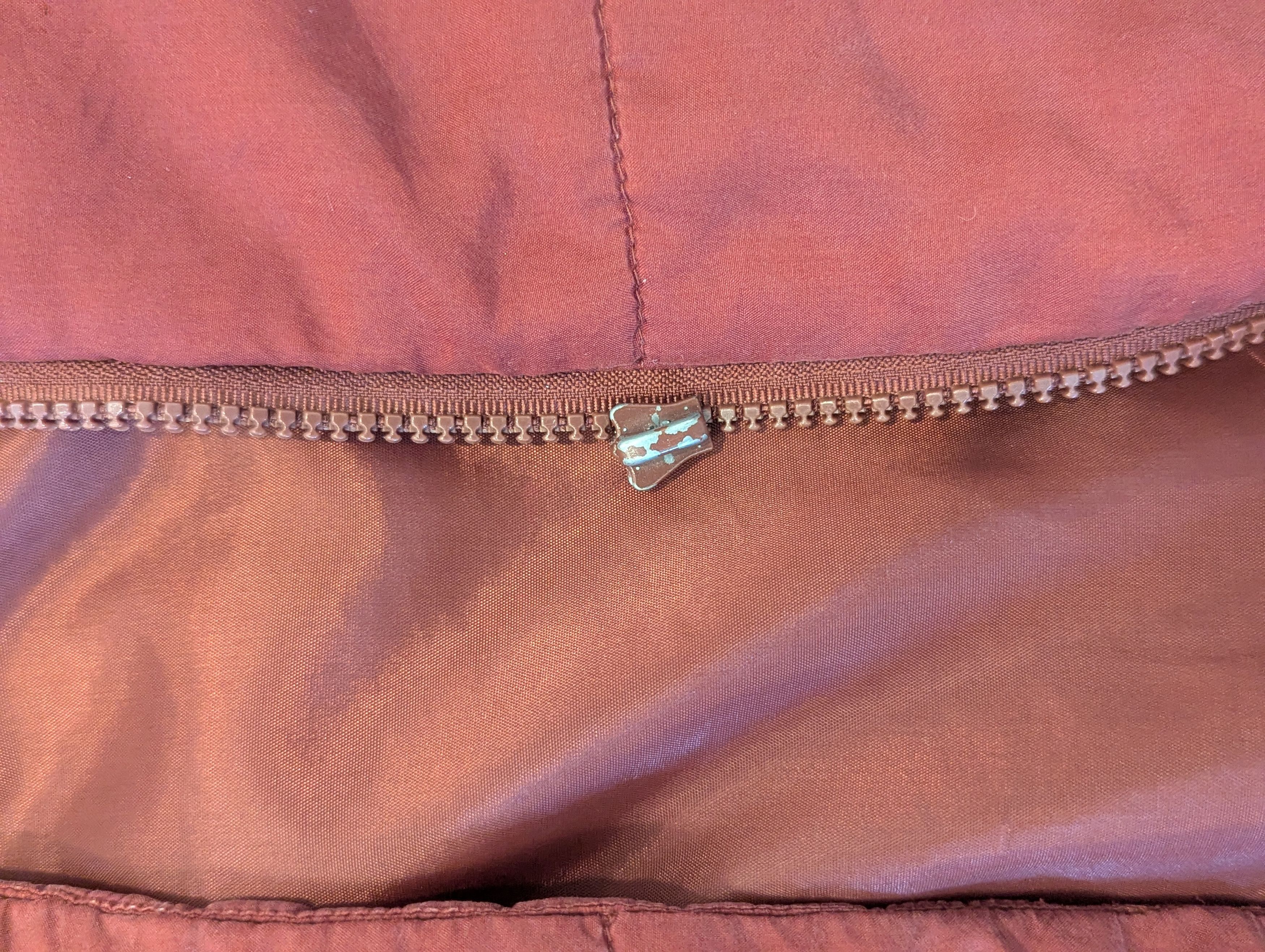 Other Vintage Bogari Studio Quilted Silk Jacket XL Maroon/Peach Size XL / US 12-14 / IT 48-50 - 4 Thumbnail