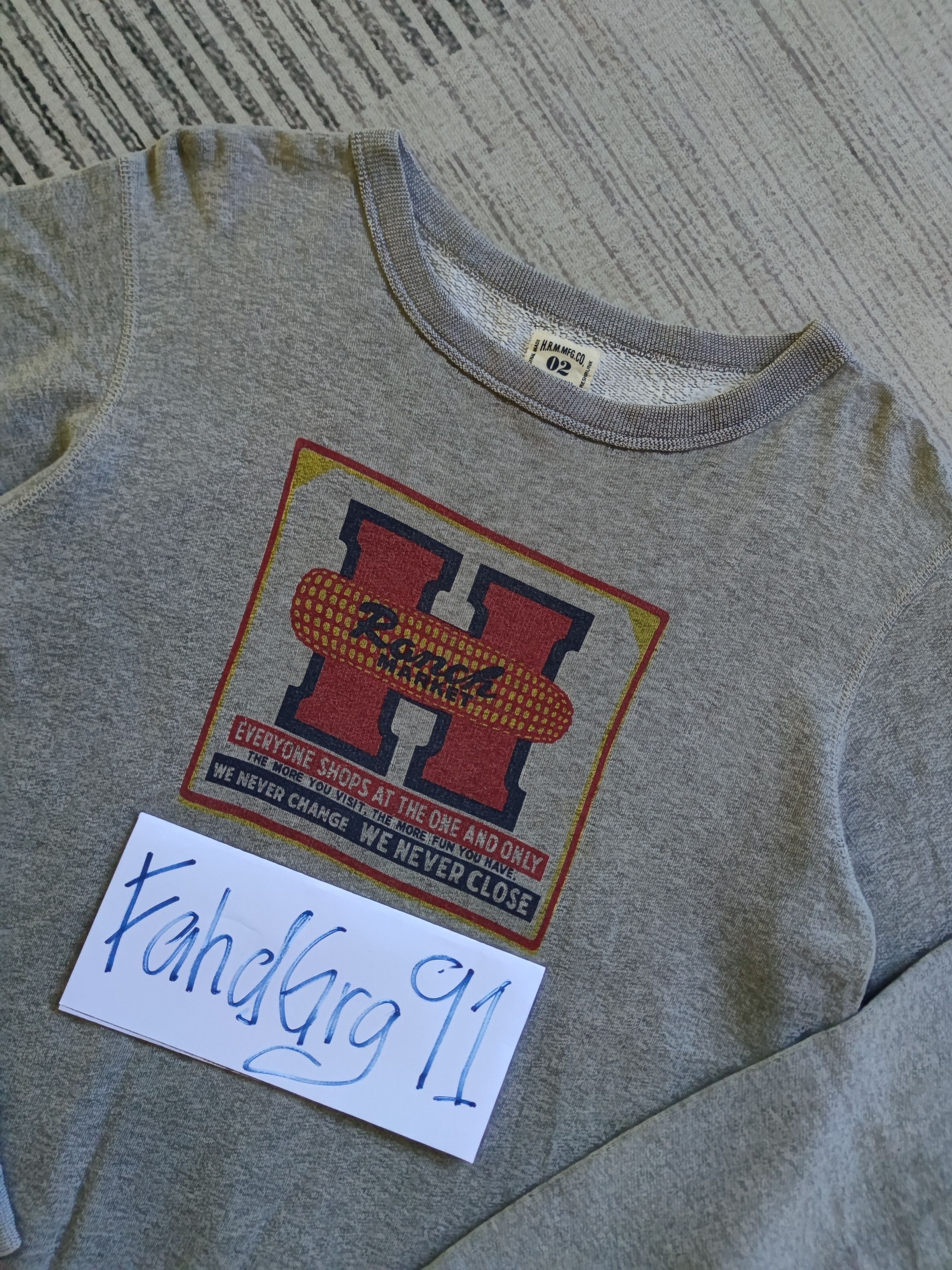 HOLLYWOOD RANCH MARKET Hollywood Ranch Market HRM Sweatshirt Size US M / EU 48-50 / 2 - 4 Thumbnail