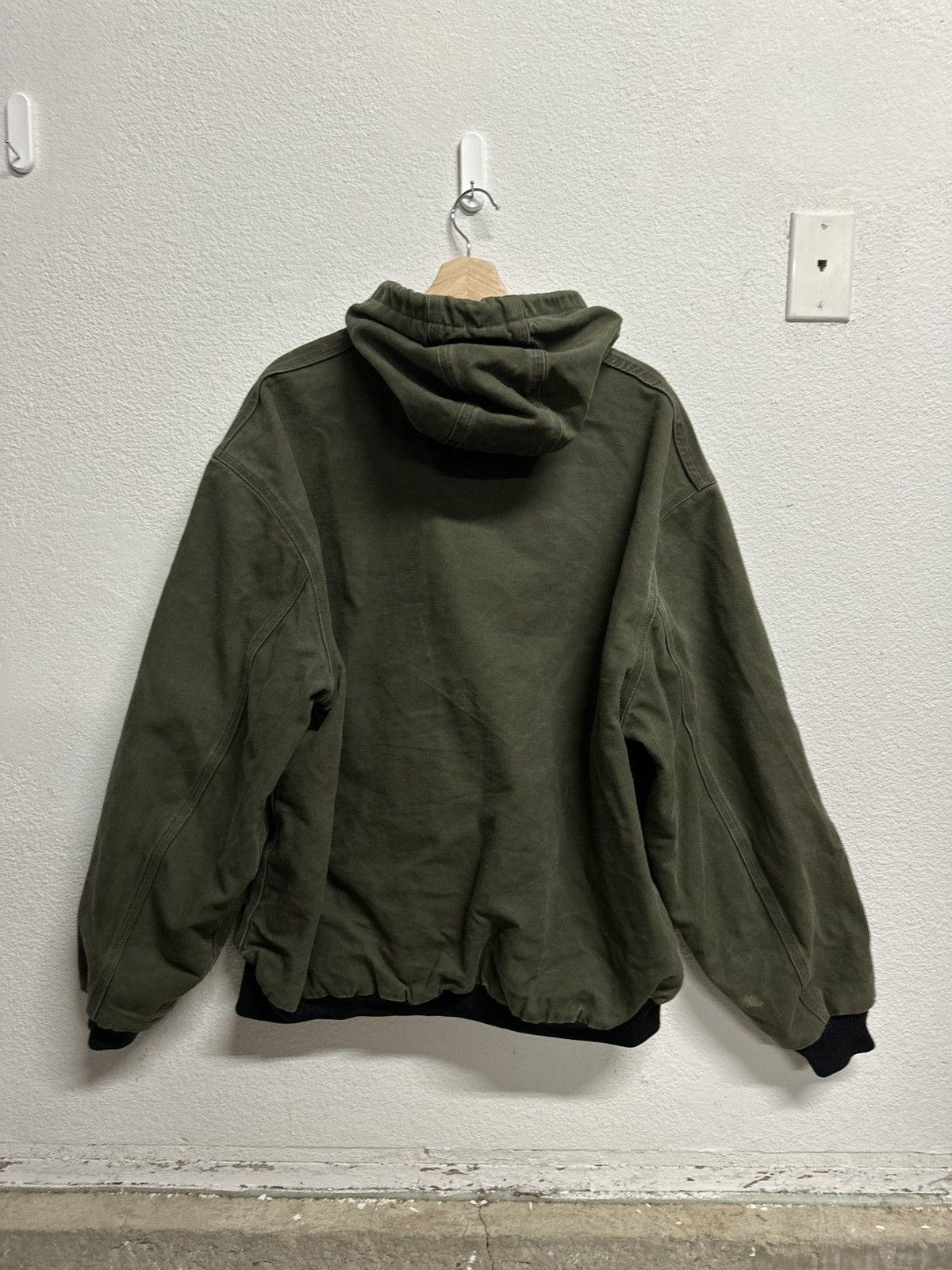 Carhartt Carhartt Green Hooded Jacket Size US XXL / EU 58 / 5 - 2 Thumbnail