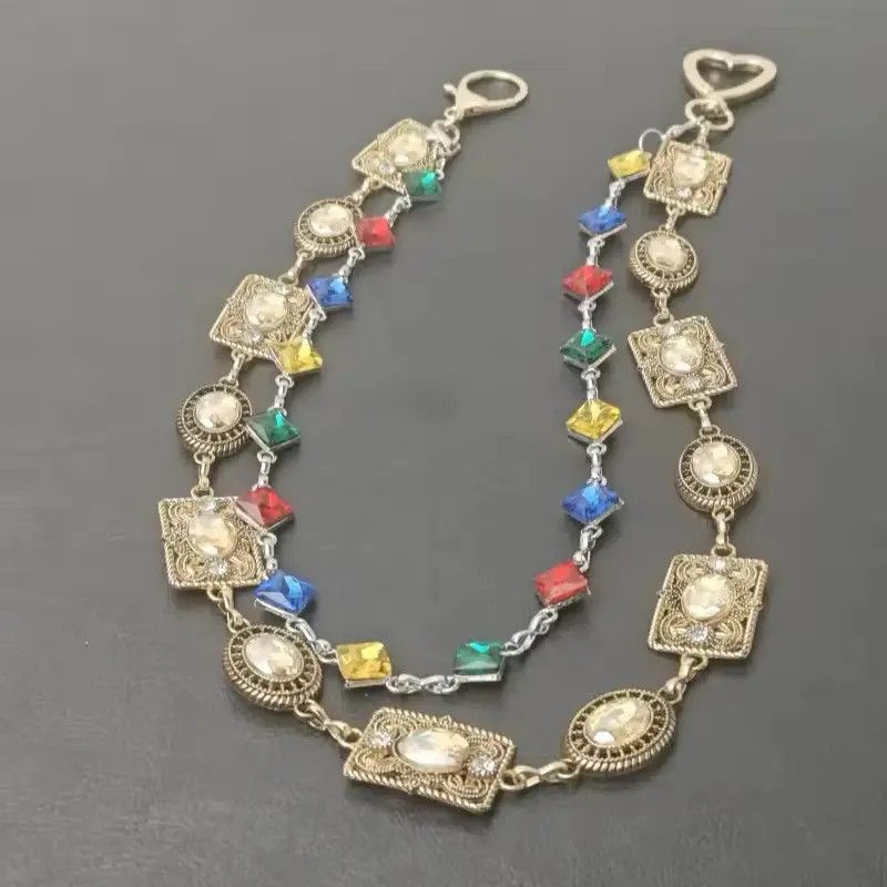 Jewelry Agate Retro Pants Chain Waist Chain Size ONE SIZE - 2 Thumbnail