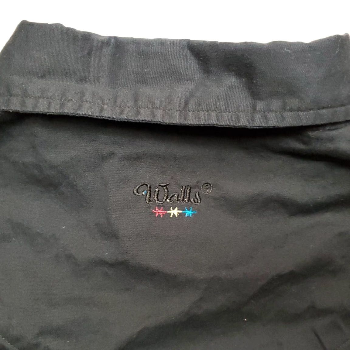 Walls VINTAGE Walls Ranch Wear Shirt Mens XL Black Long Sleeve Button Western Work Wear Cowboy Size US XL / EU 56 / 4 - 5 Thumbnail