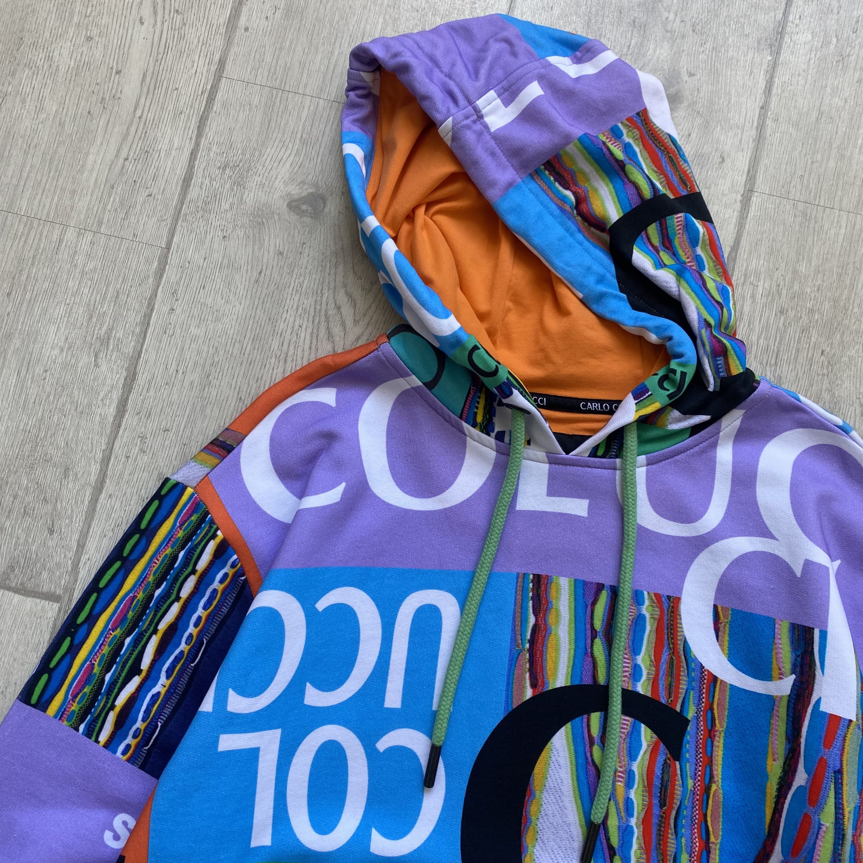 Carlo Colucci 💎RARE Carlo Colucci Hoodie Multicolor sweatshirt Coogi Size US M / EU 48-50 / 2 - 4 Thumbnail