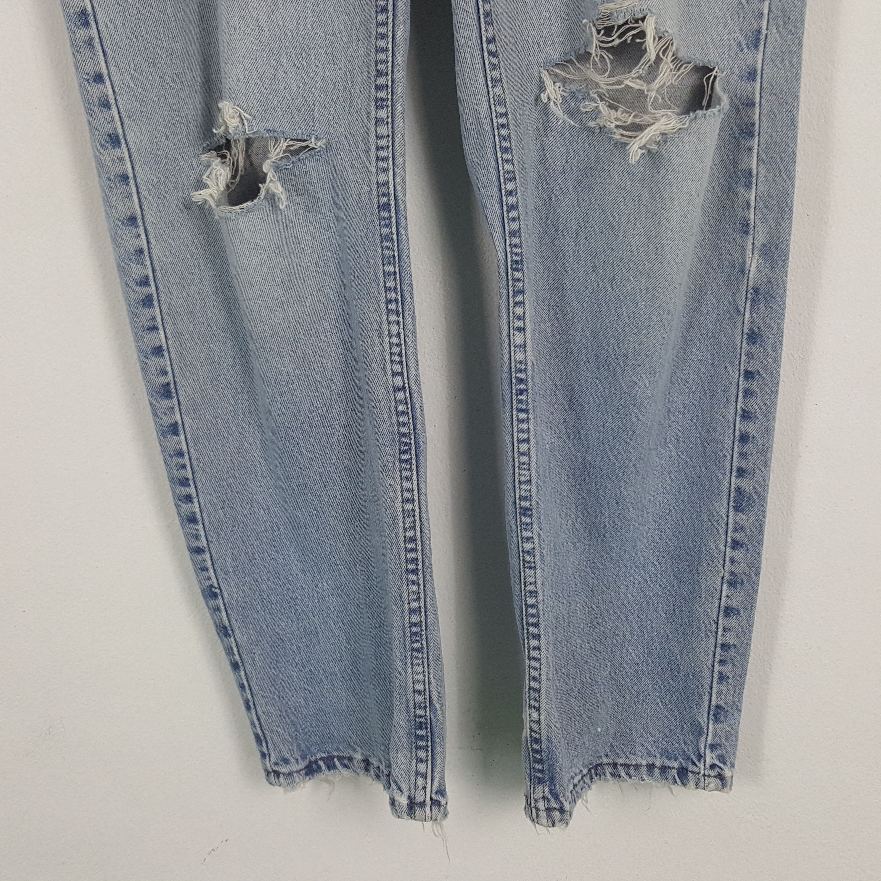 Levi's × Vintage Vintage Levi's Distressed Style Denim Jeans Size US 33 - 3 Thumbnail