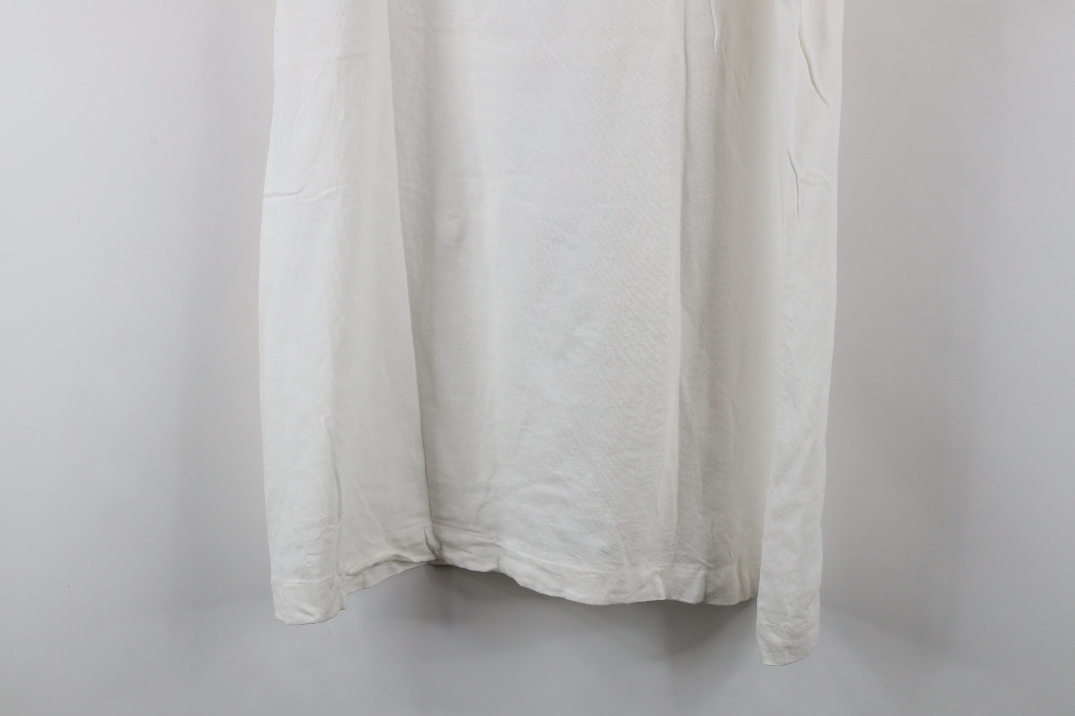 Vintage Vintage 90s Streetwear Cotton Short Sleeve T-Shirt White USA Size US XL / EU 56 / 4 - 8 Thumbnail