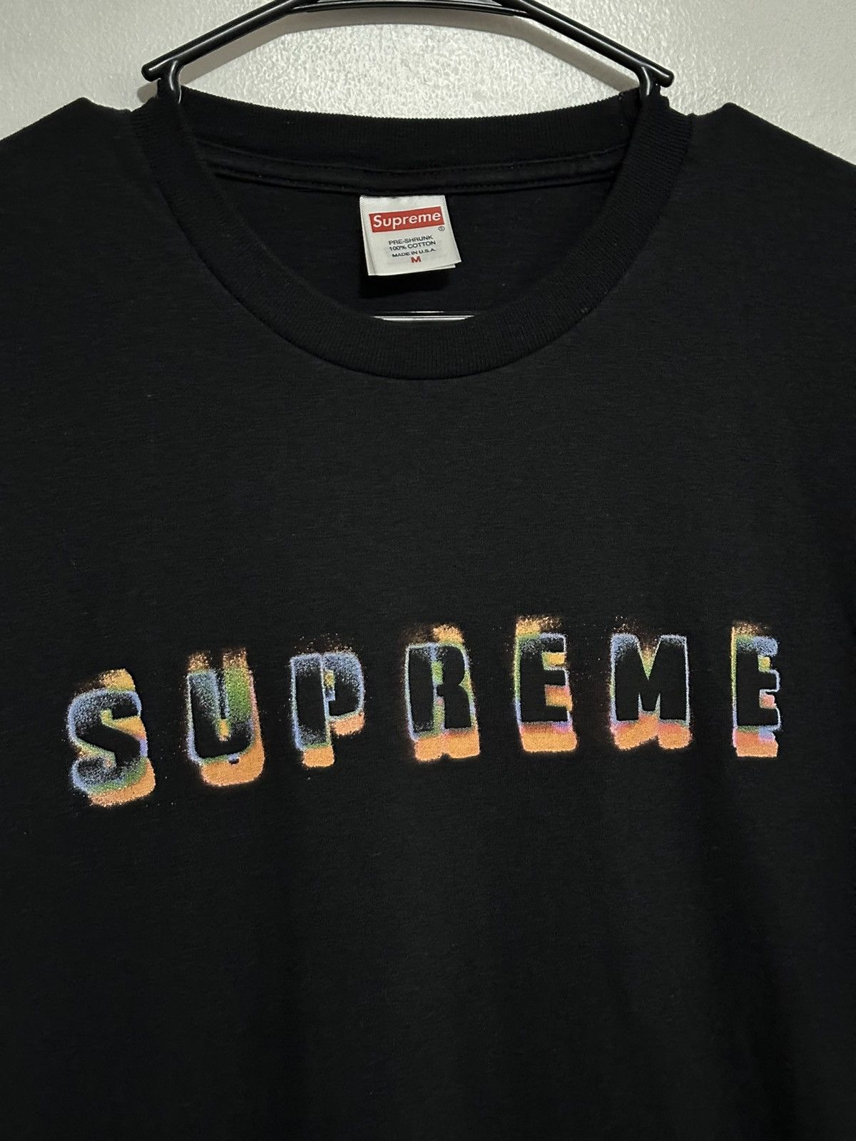Supreme Supreme Stencil Tee Size US M / EU 48-50 / 2 - 2 Thumbnail
