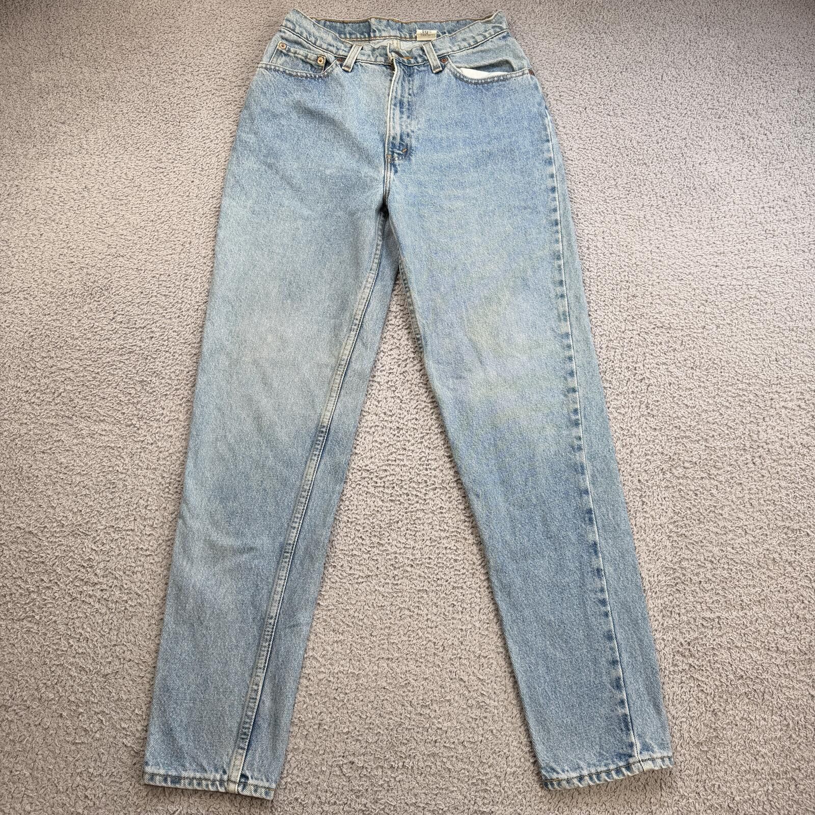 Levi's Vintage 90s Levis 512 Slim Fit Tapered Leg Jeans USA 29x30 Size 29" - 1 Thumbnail