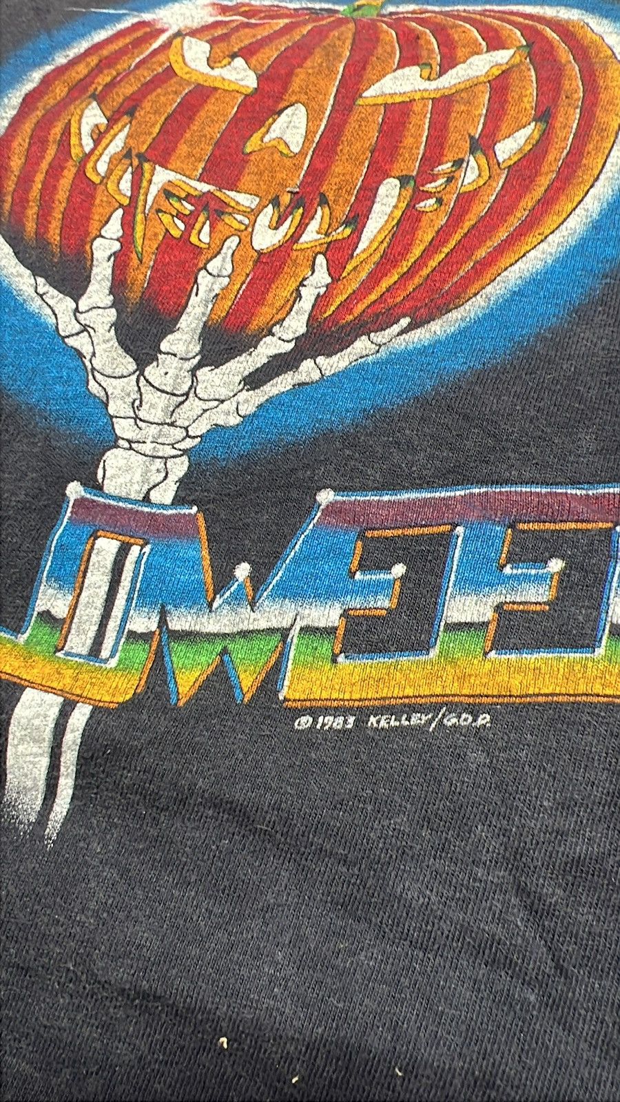 Grateful Dead × Vintage Halloween T-shirt 80' Size US XL / EU 56 / 4 - 2 Thumbnail