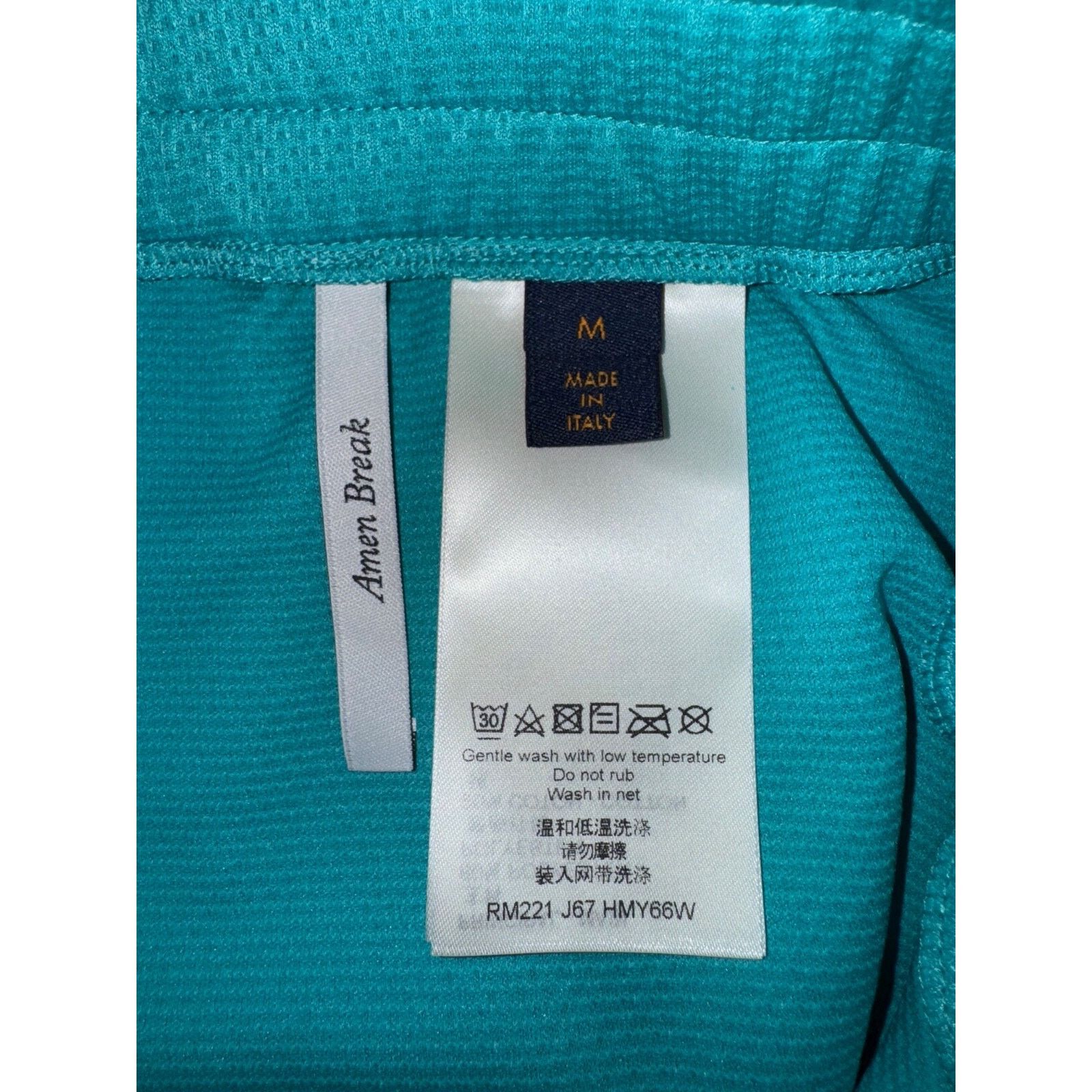 Louis Vuitton Louis Vuitton Amen Break Mint Miami Dolphins Blue LV Size US 32 / EU 48 - 9 Thumbnail