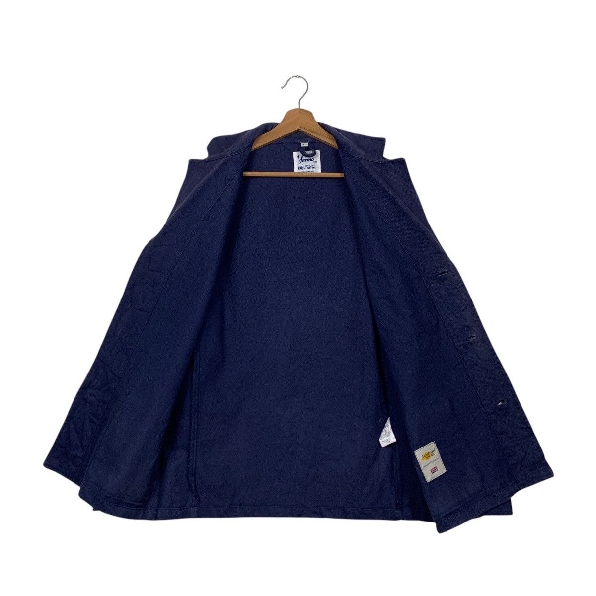 Yarmo YARMO Brisbane Moss Utility Clothing Casual Jacket 2589-C117 Size US M / EU 48-50 / 2 - 11 Thumbnail