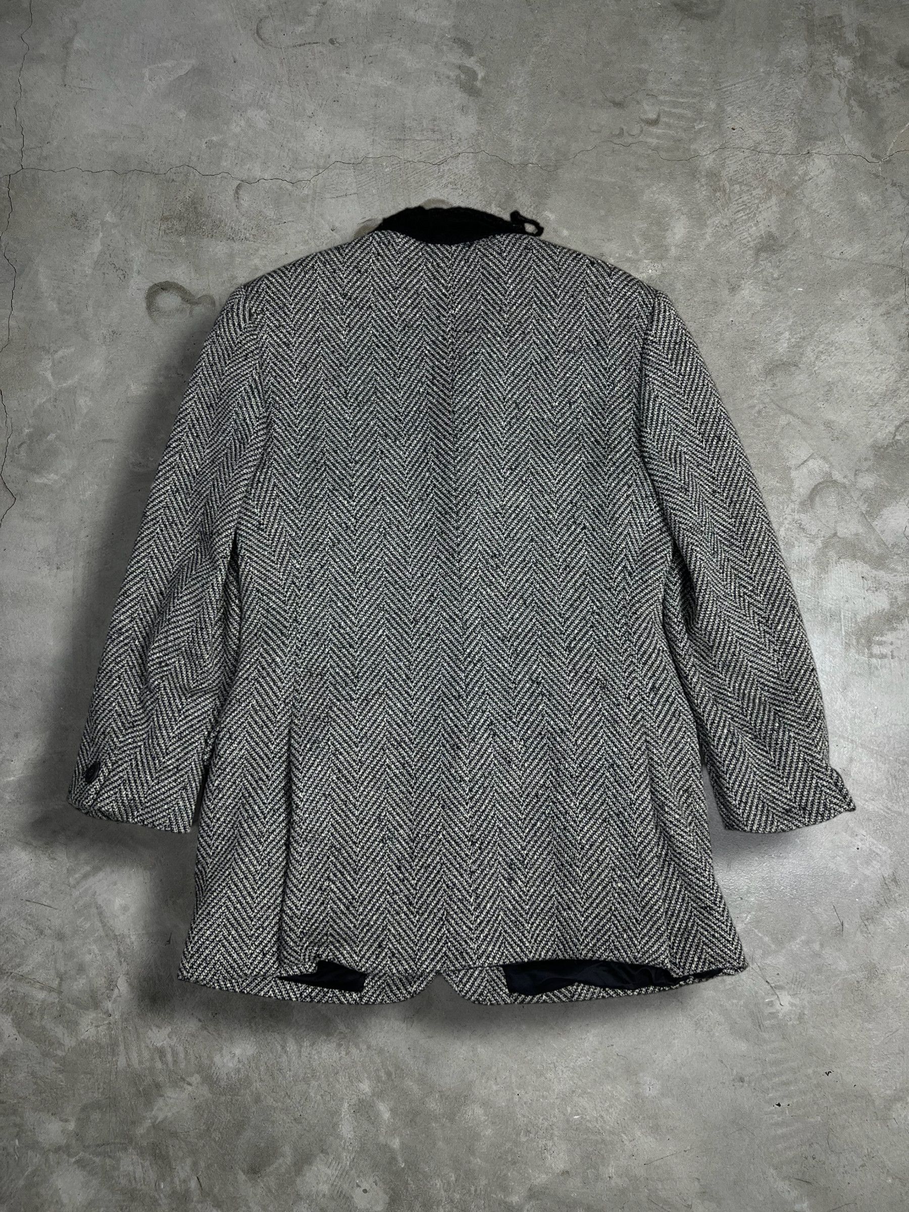 Versace Vintage 90s Gianni Versace Knit Wool Blazer (M) GTMPT457 Size 40R - 10 Thumbnail