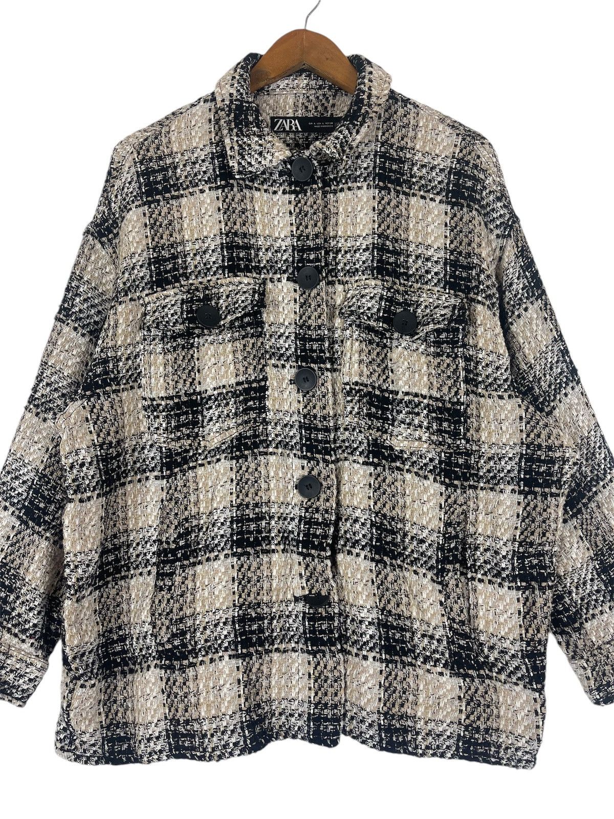 Vintage × Zara ZARA JACKET Size L / US 10 / IT 46 - 4 Thumbnail