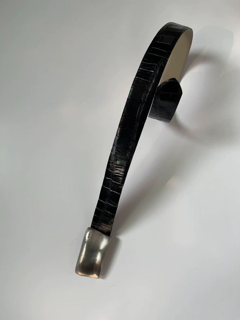 Kenzo KENZO Black genuine leather belt Size ONE SIZE - 4 Thumbnail