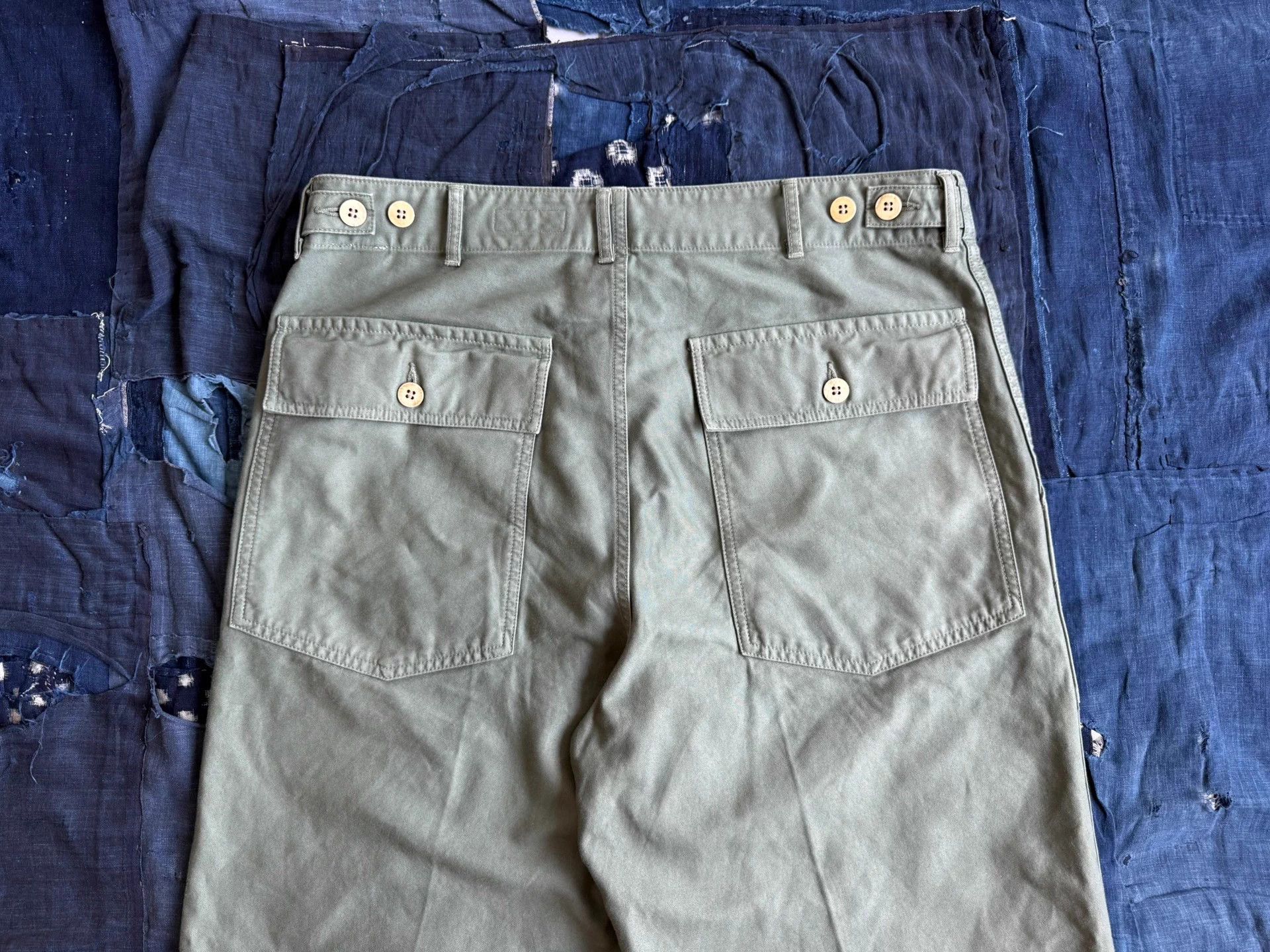Visvim VISVIM 24AW BENNING PANTS Washed Green 4 Size US 31 - 4 Thumbnail
