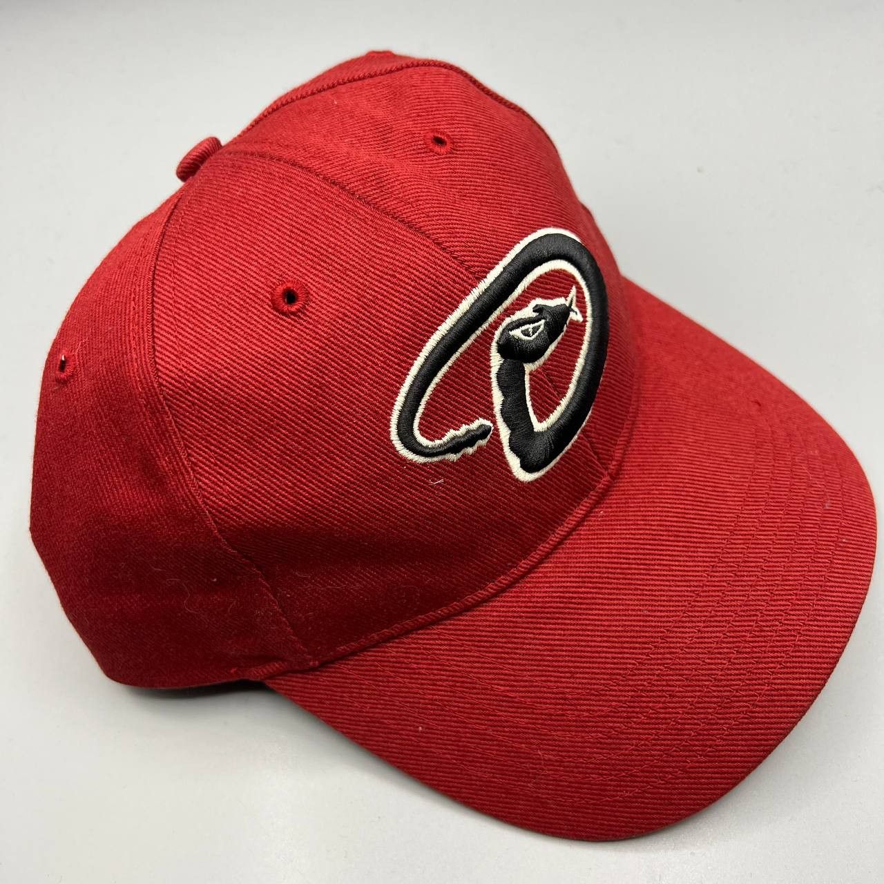 MLB Arizona Diamondbacks Hat Men Red MLB Strap Back Cap Cotton Size ONE SIZE - 3 Thumbnail