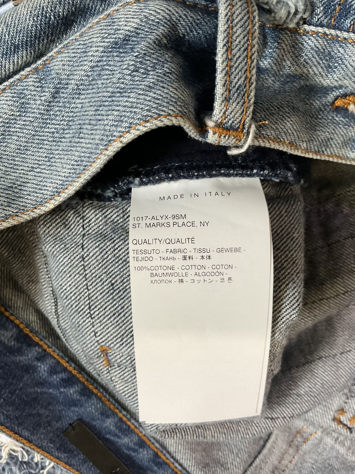 1017 ALYX 9SM × Blackmeans Alyx Blackmeans Denim Size US 34 / EU 50 - 6 Thumbnail