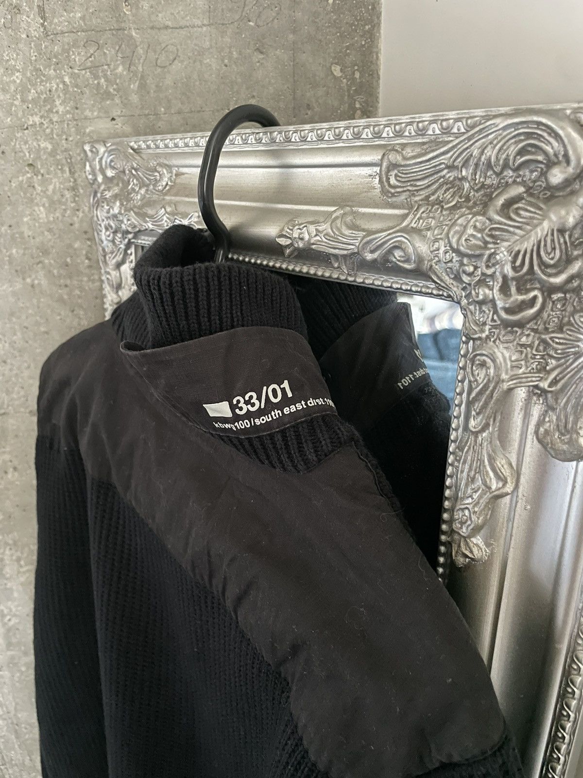 G-Star × Japanese Brand × Vintage Vintage G-Star Hard Turtleneck Heavy Zip Ribbed Knit Y2K Size US L / EU 52-54 / 3 - 11 Thumbnail