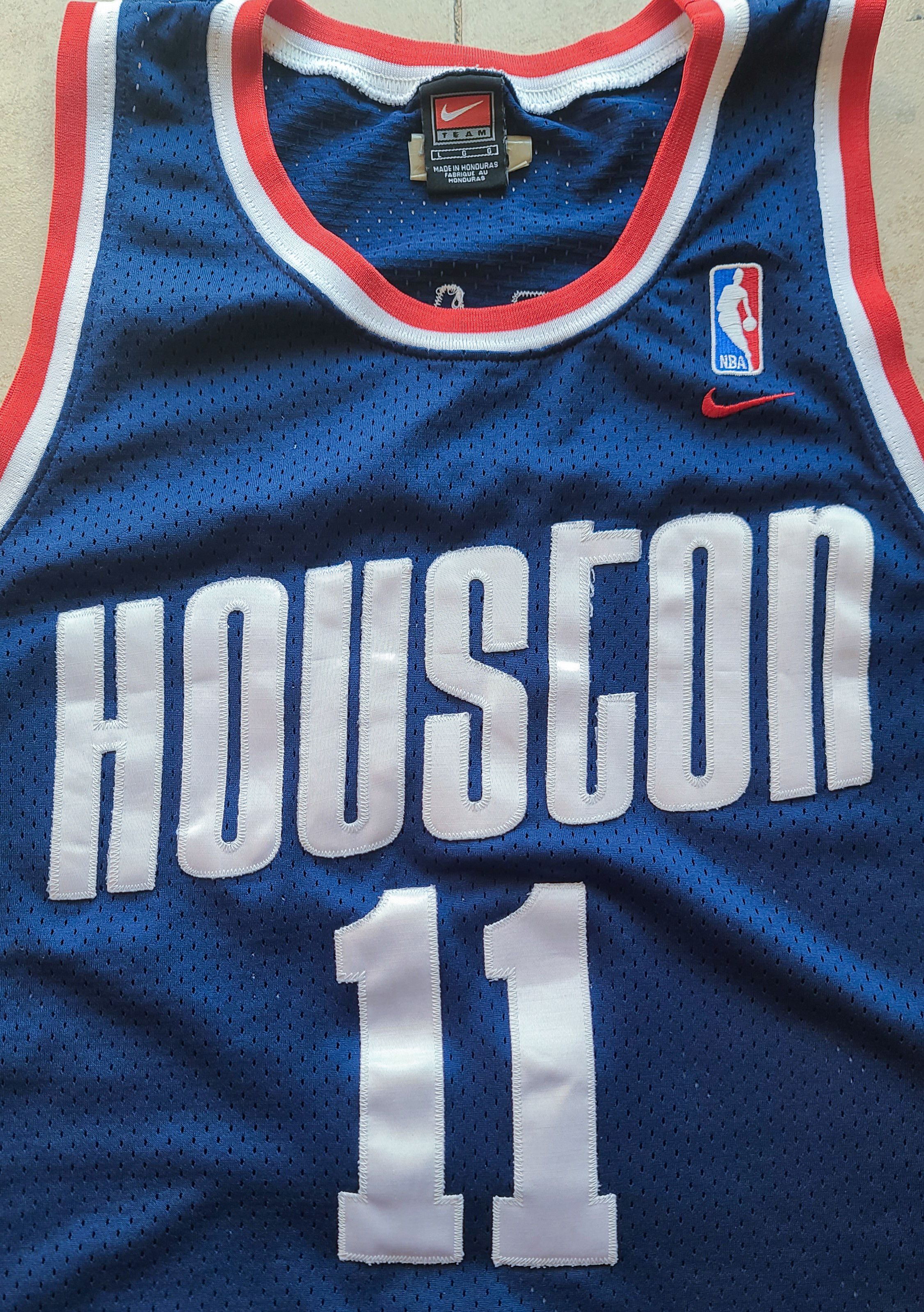 NBA Yao MING Houston Rockets 2000s NIKE Rewind L navy NBA vtg Size US L / EU 52-54 / 3 - 3 Thumbnail