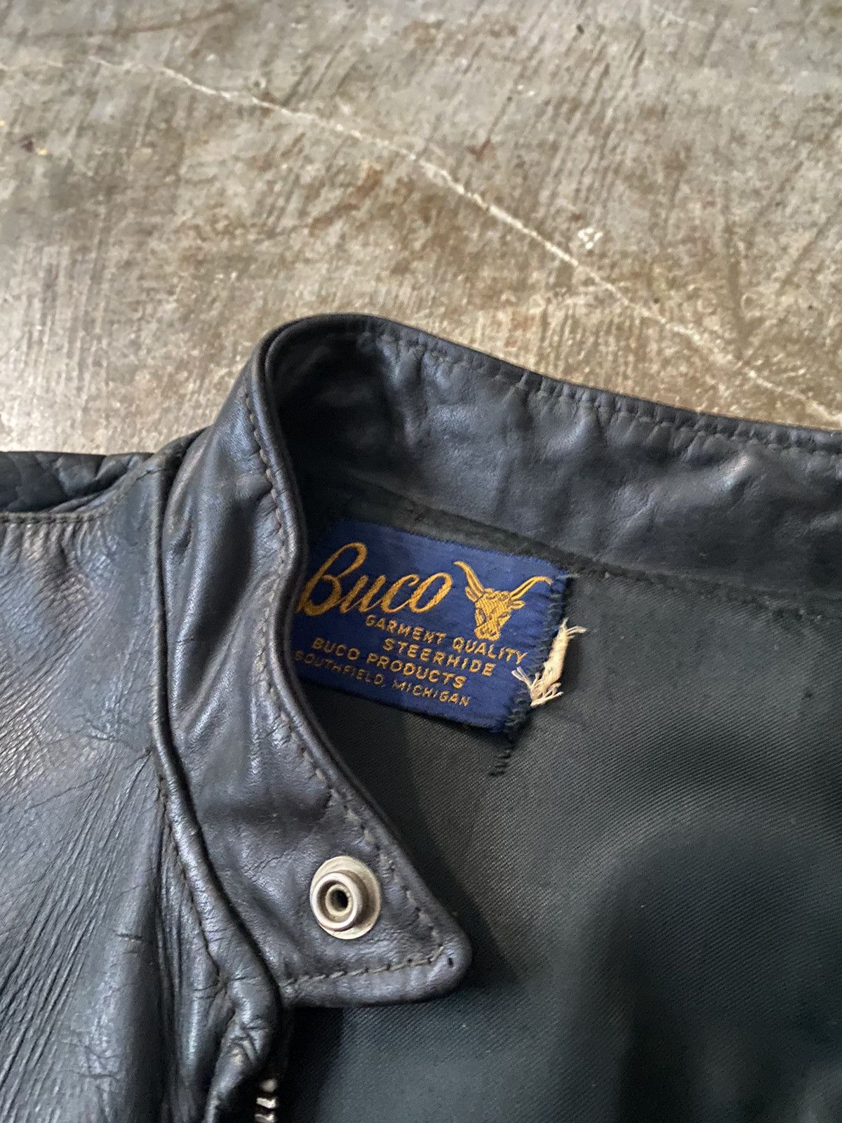 Vintage Vintage 50s Buco J-100 Leather Biker Jacket Real McCoy’s Size US M / EU 48-50 / 2 - 9 Thumbnail