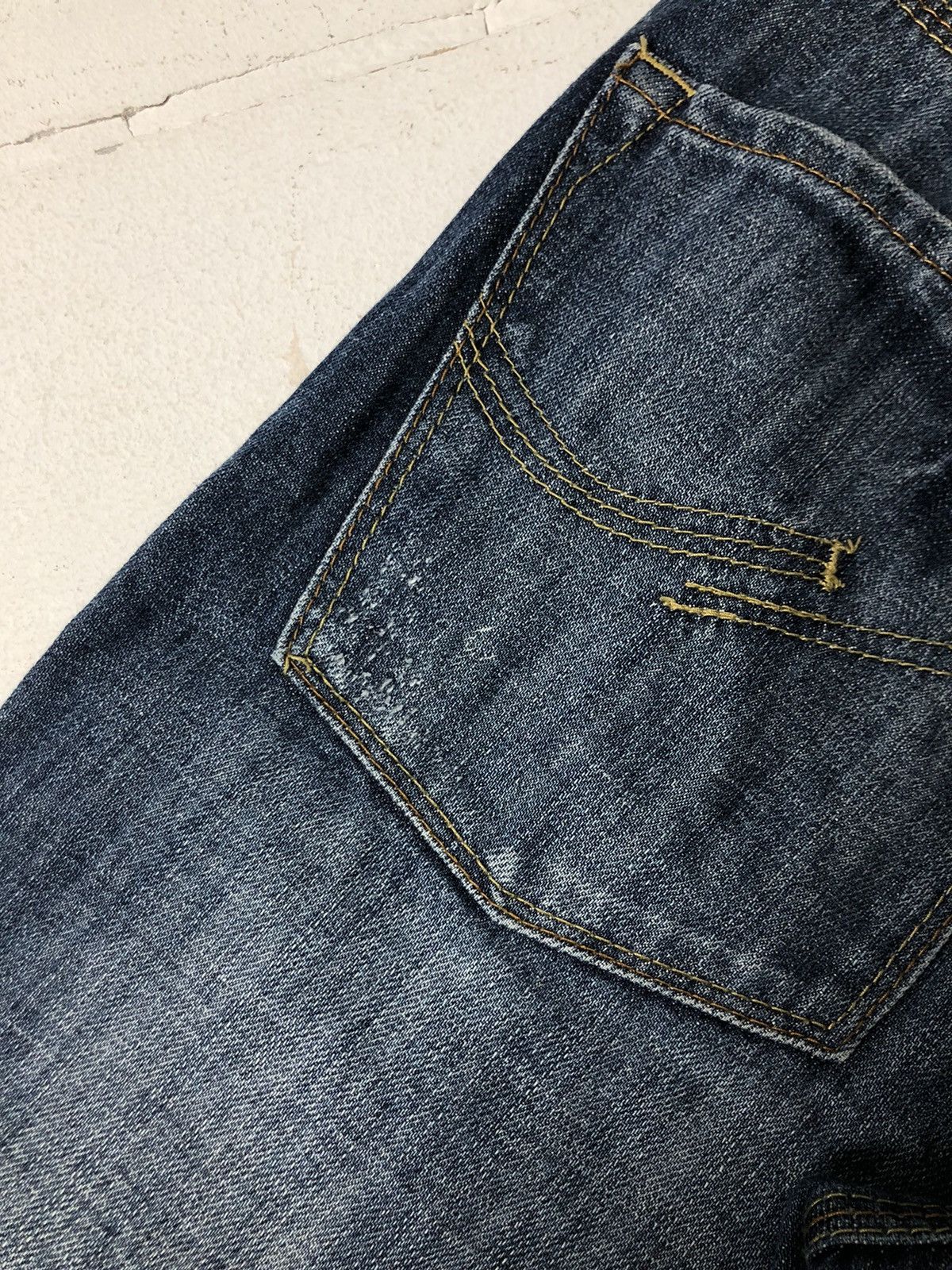 Jack & Jones Japanese Style Achieve Clothing Y2K Destroy Opium Bootcut Size US 32 / EU 48 - 5 Thumbnail