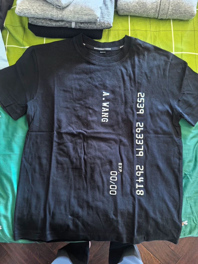 Alexander Wang Alexander Wang Black Short Sleeve T-Shirt Size M / US 6-8 / IT 42-44 - 1 Thumbnail