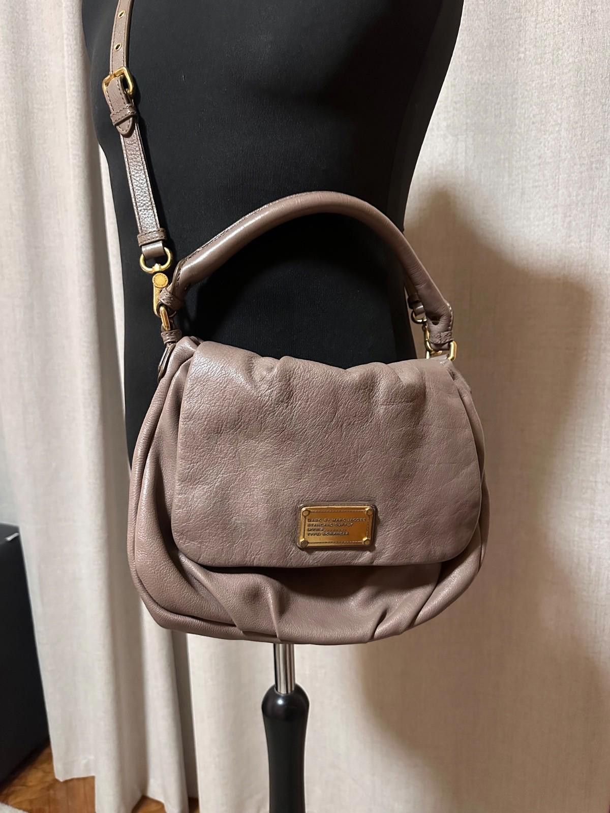 Marc Jacobs Marc by Marc Jacobs Beig Leather Classic Q Lil Ukita Satchel Size ONE SIZE - 1 Thumbnail