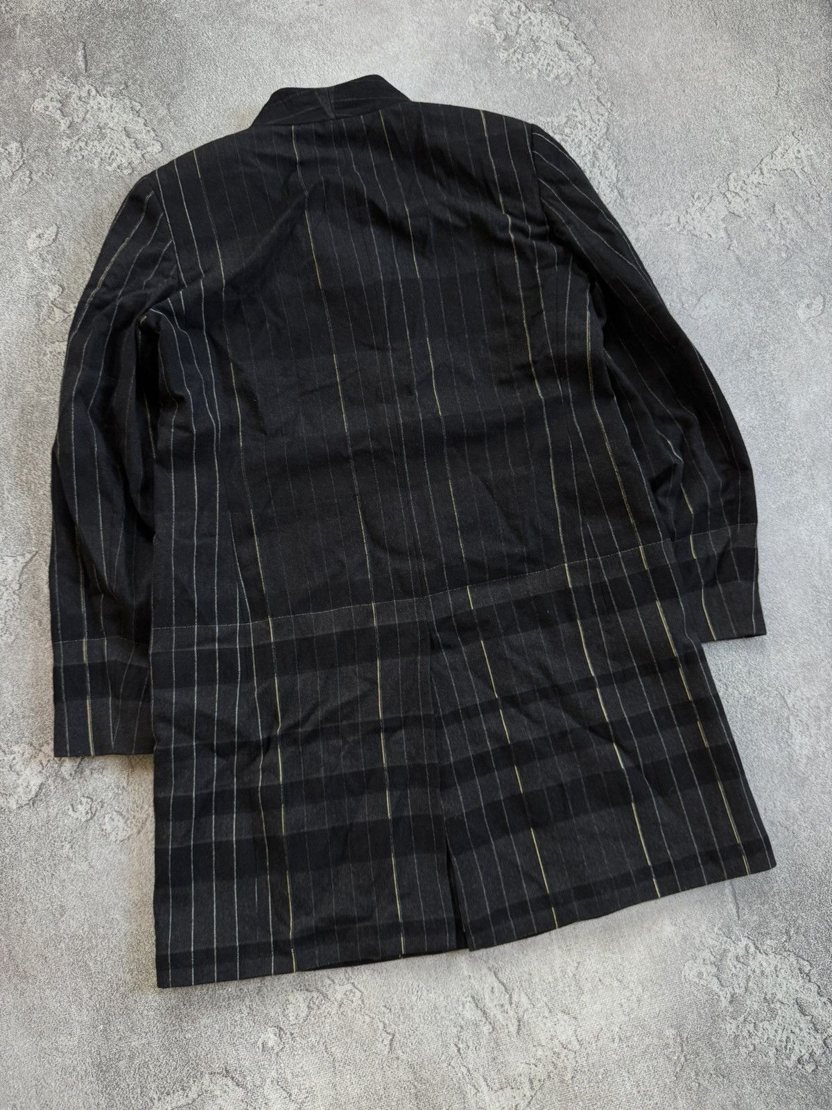 Etro Etro 42size striped wool coat long jacket button up casual Size M / US 6-8 / IT 42-44 - 17 Thumbnail
