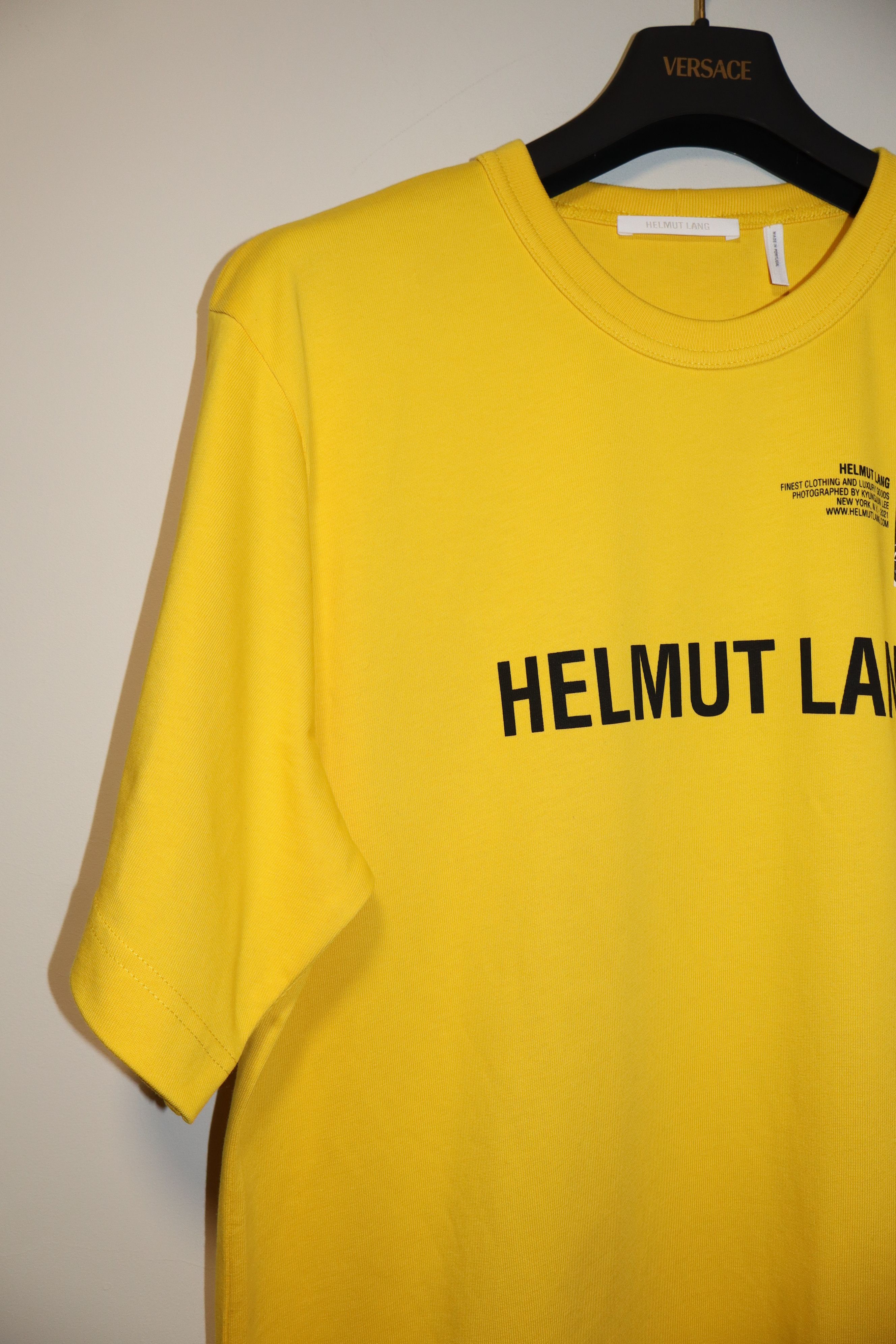 Helmut Lang NYC logo tshirt Size US L / EU 52-54 / 3 - 7 Thumbnail