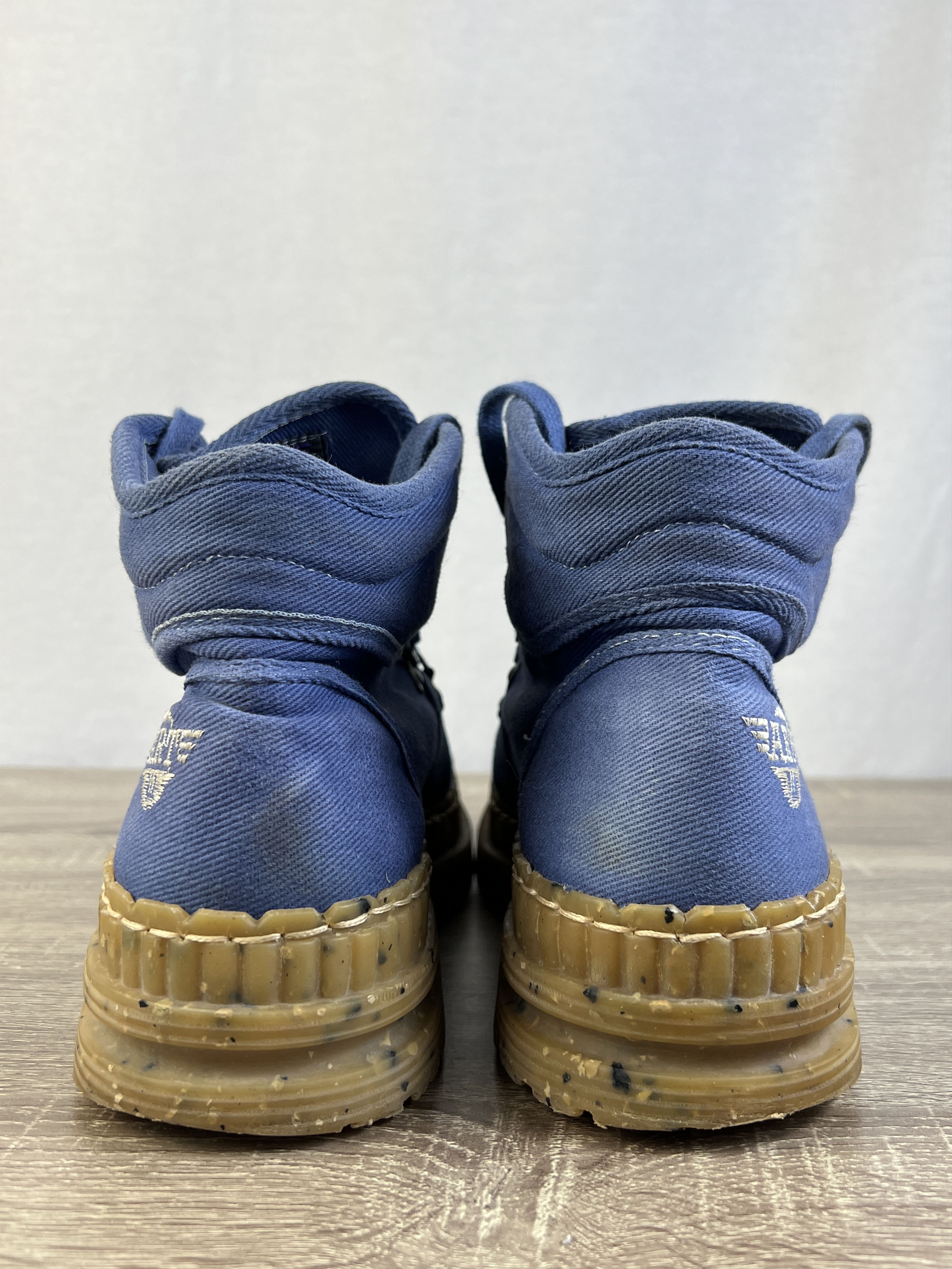 Japanese Brand Vintage The Art Company Chunky Blue Personal Boots Size US 8.5 / EU 41-42 - 8 Thumbnail